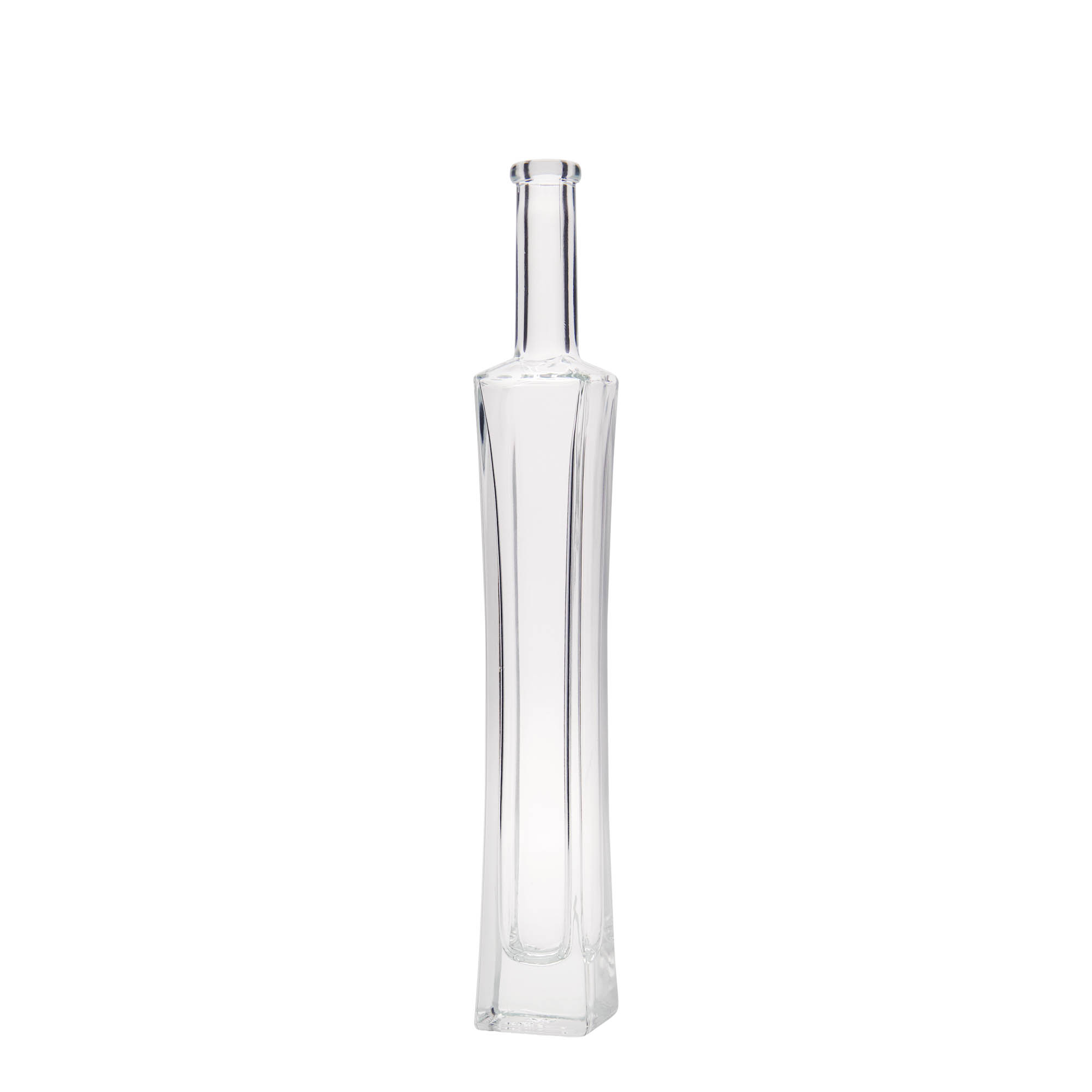 100 ml glasflaske 'Koko', firkantet, åbning: kork 100 ml glasflaske 'Koko', firkantet, åbning: kork