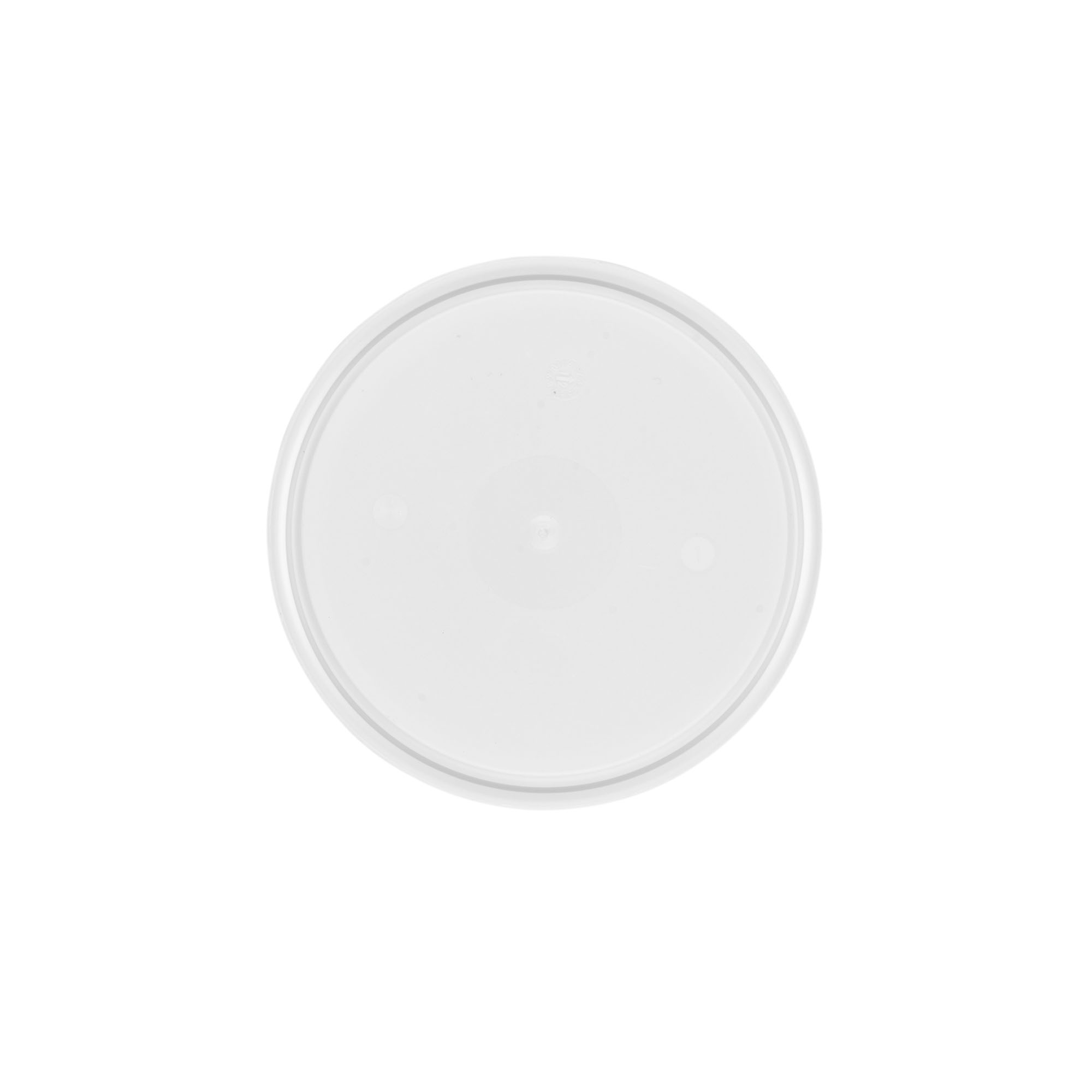 Låg til 0,6 l spand, PP-plast, hvid Låg til 0,6 l spand, PP-plast, hvid