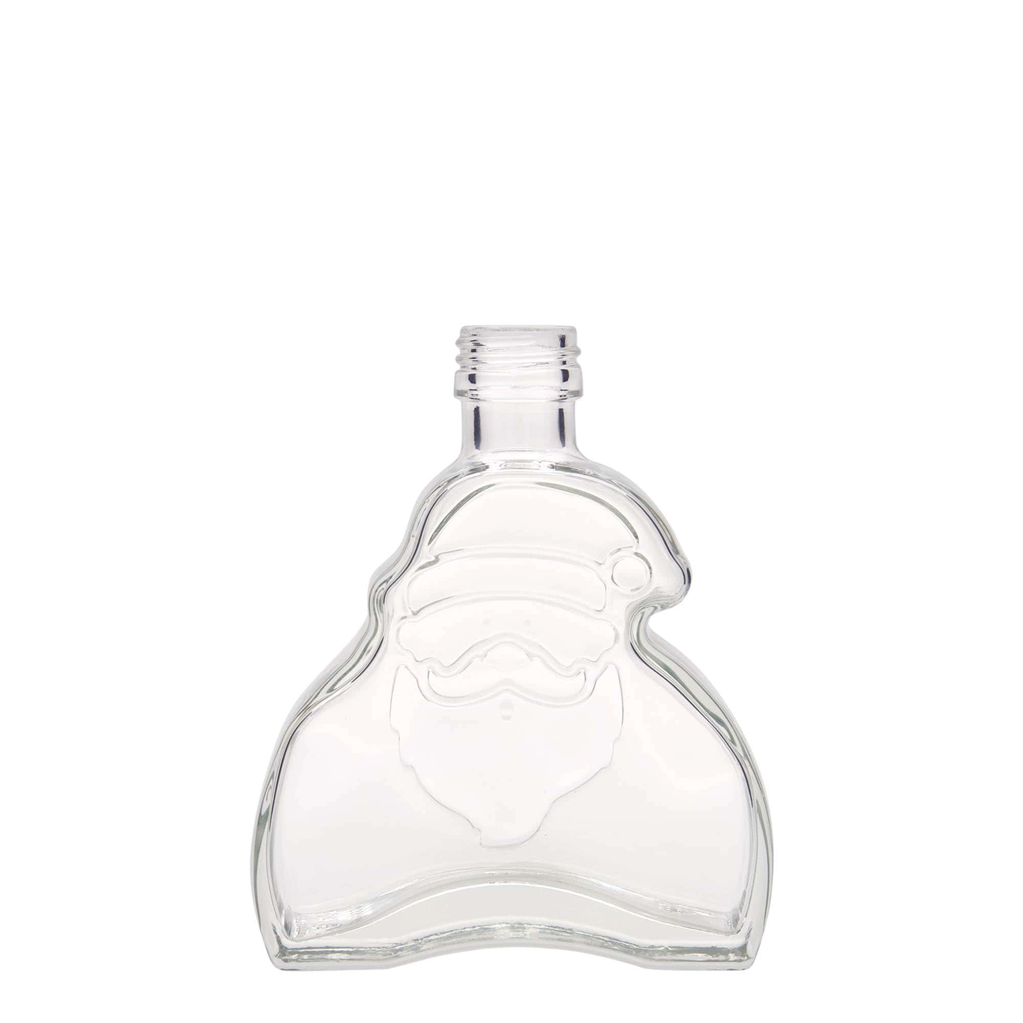 200 ml glasflaske 'Julemand', åbning: PP 28