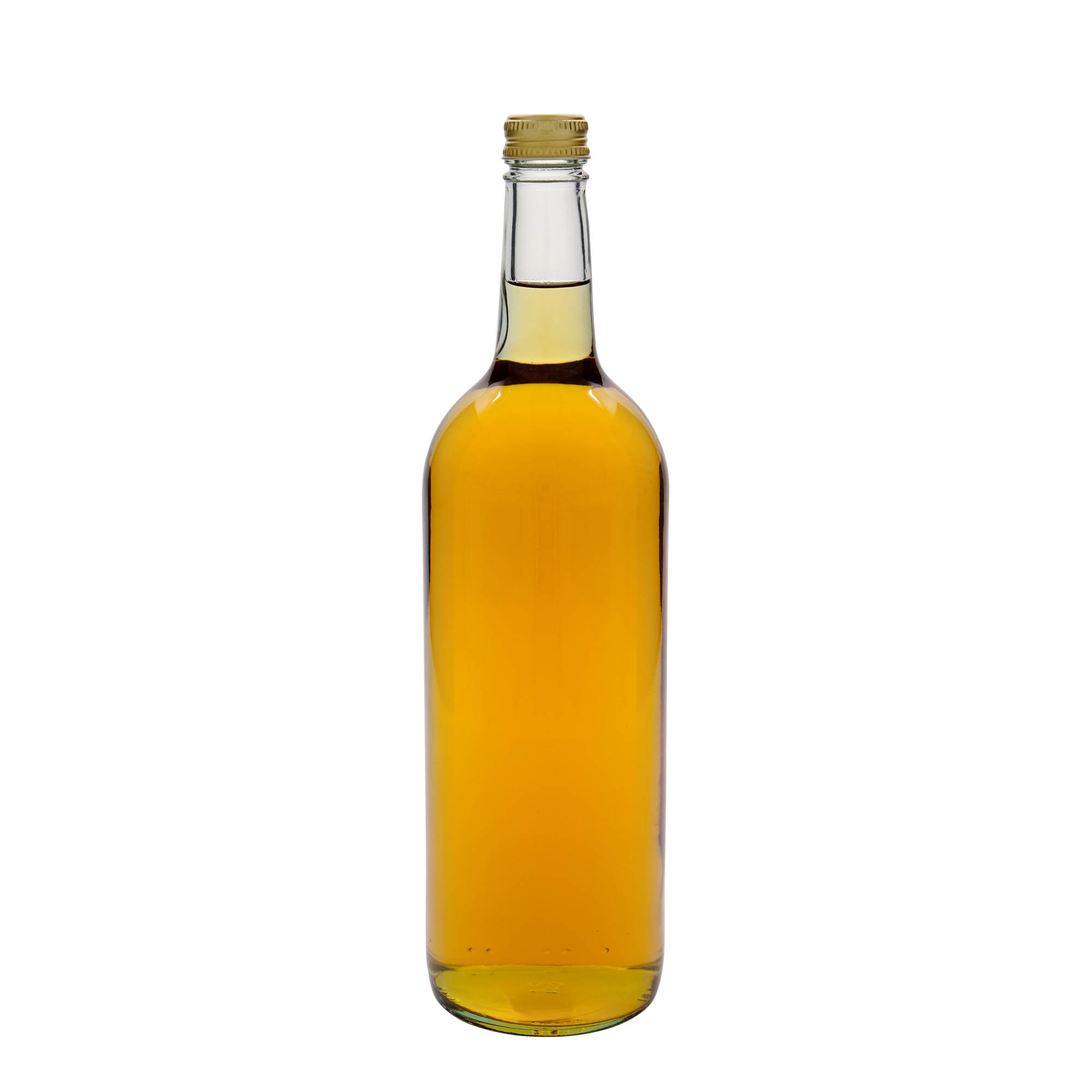 1.000 ml universalflaske, glas, munding: PP 28