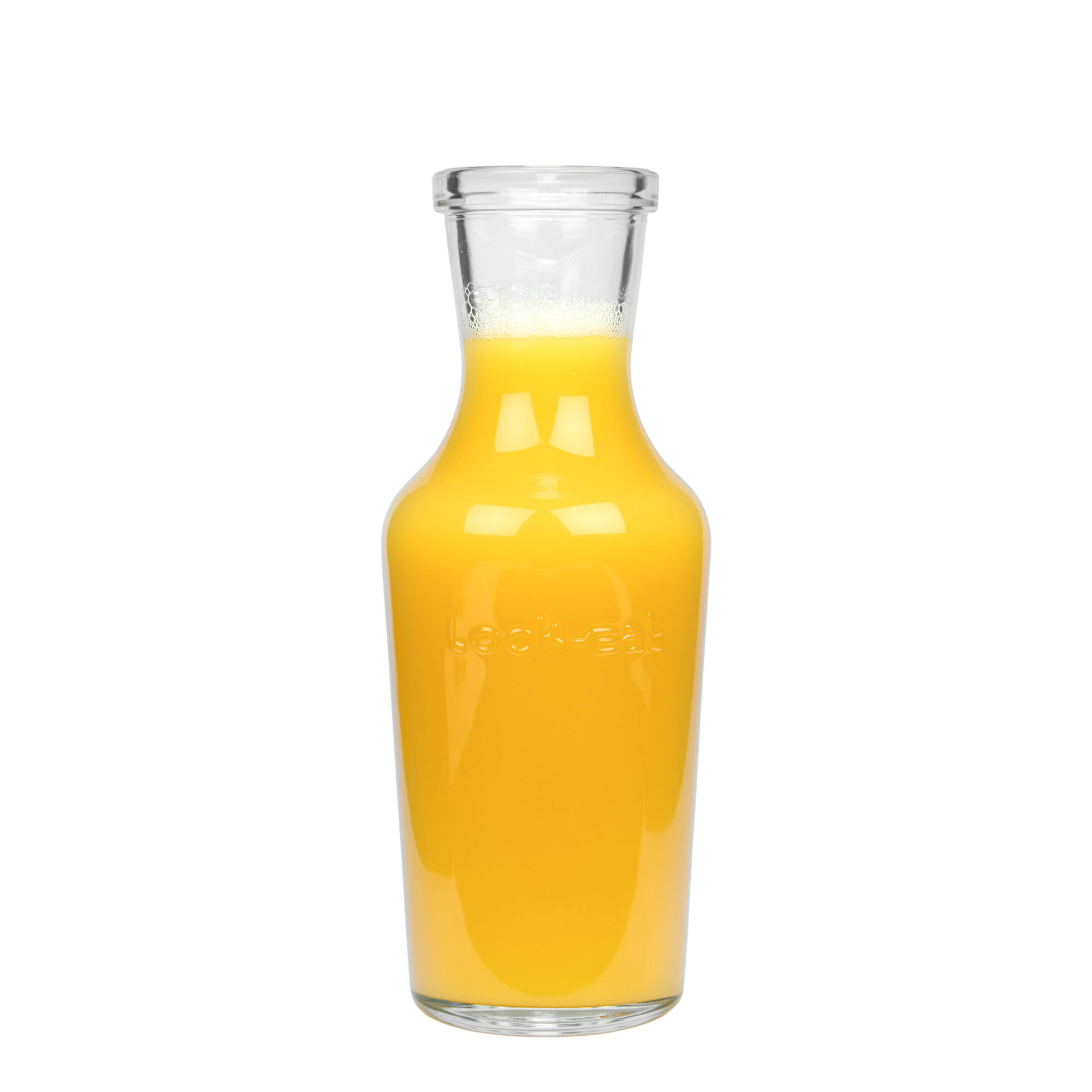 1.000 ml glaskaraffel »Lock-Eat«, åbning: trådlås