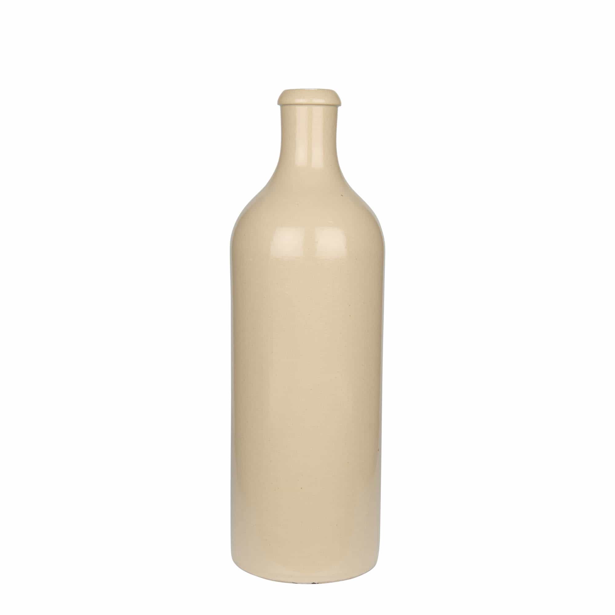 750 ml lerkrus, stentøj, beige, åbning: Kork 750 ml lerkrus, stentøj, beige, åbning: Kork