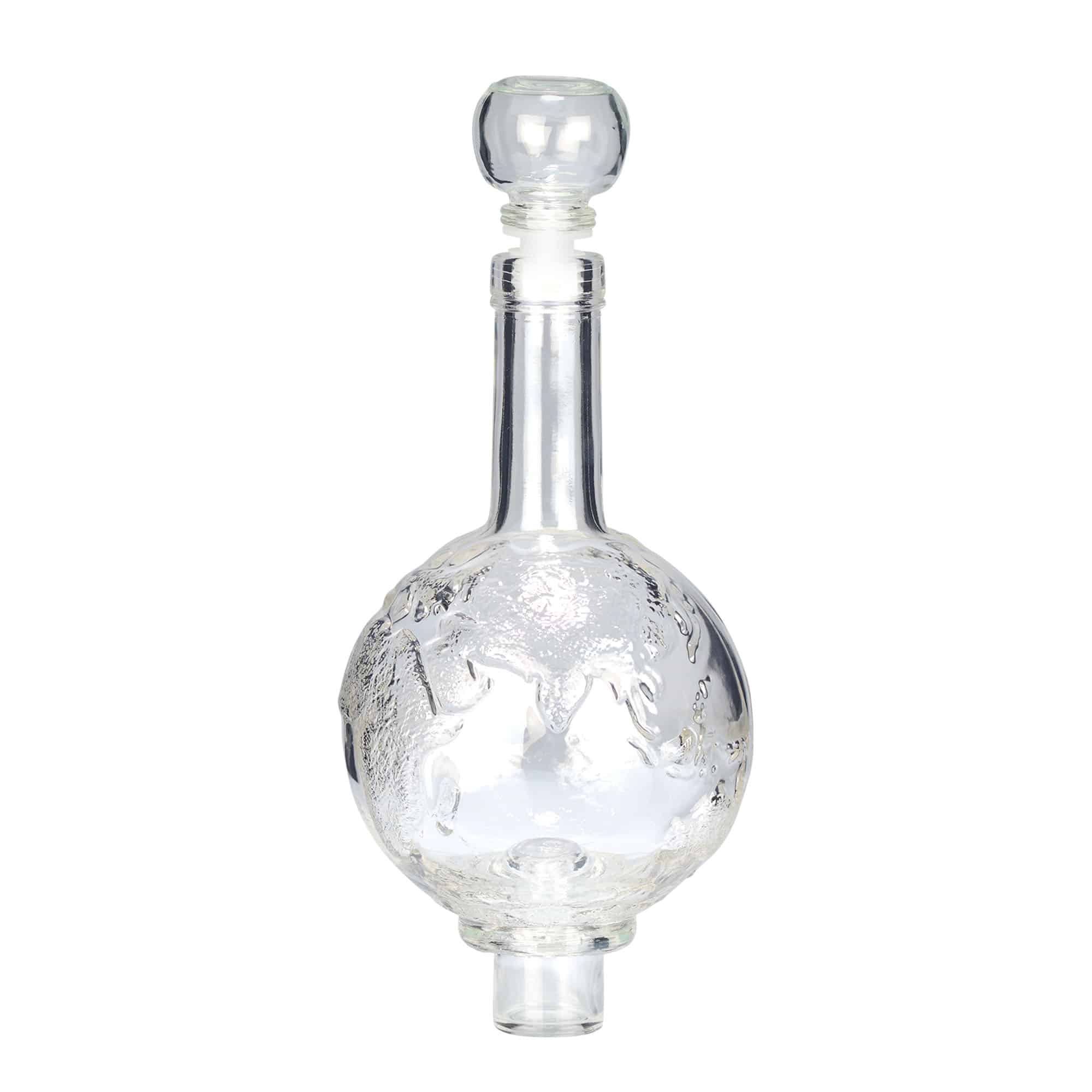 500 ml glasflaske 'Globus', åbning: Kork