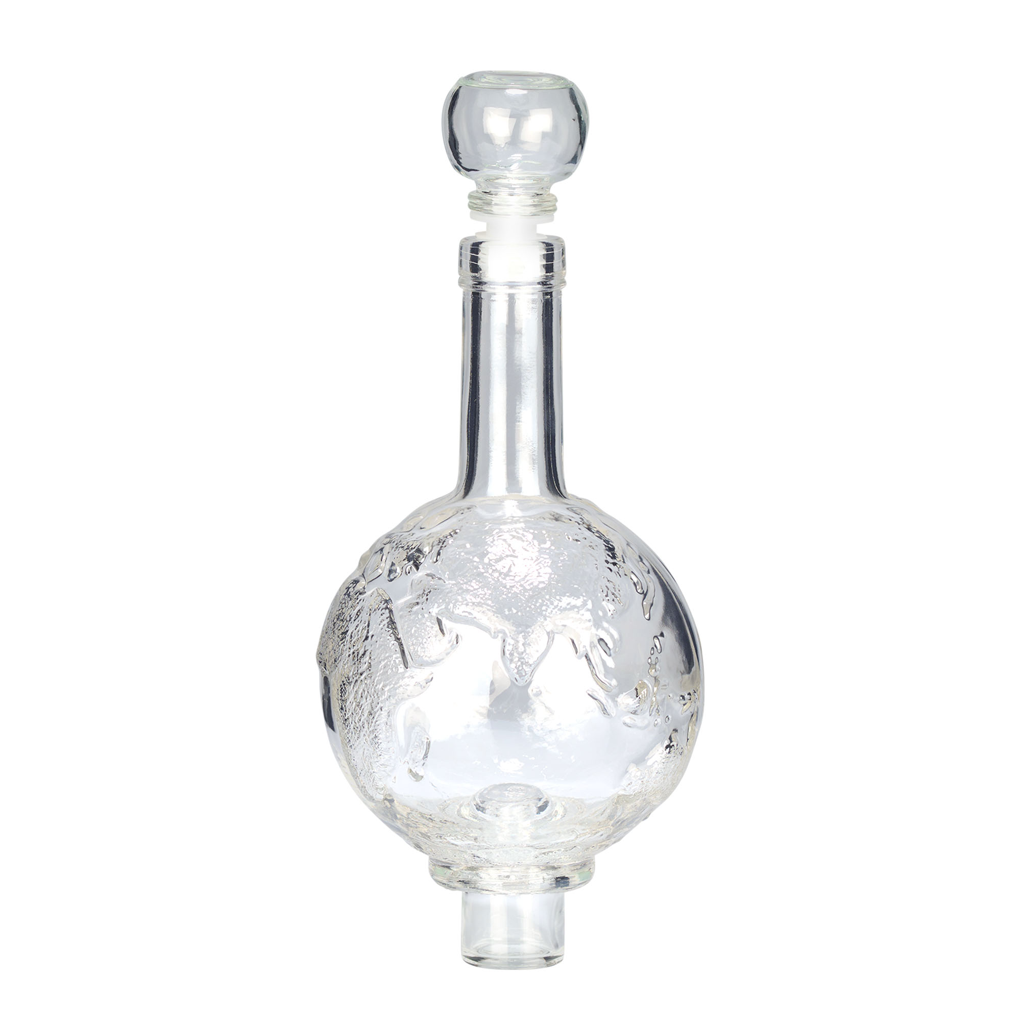 500 ml glasflaske »Globus«, åbning: kork