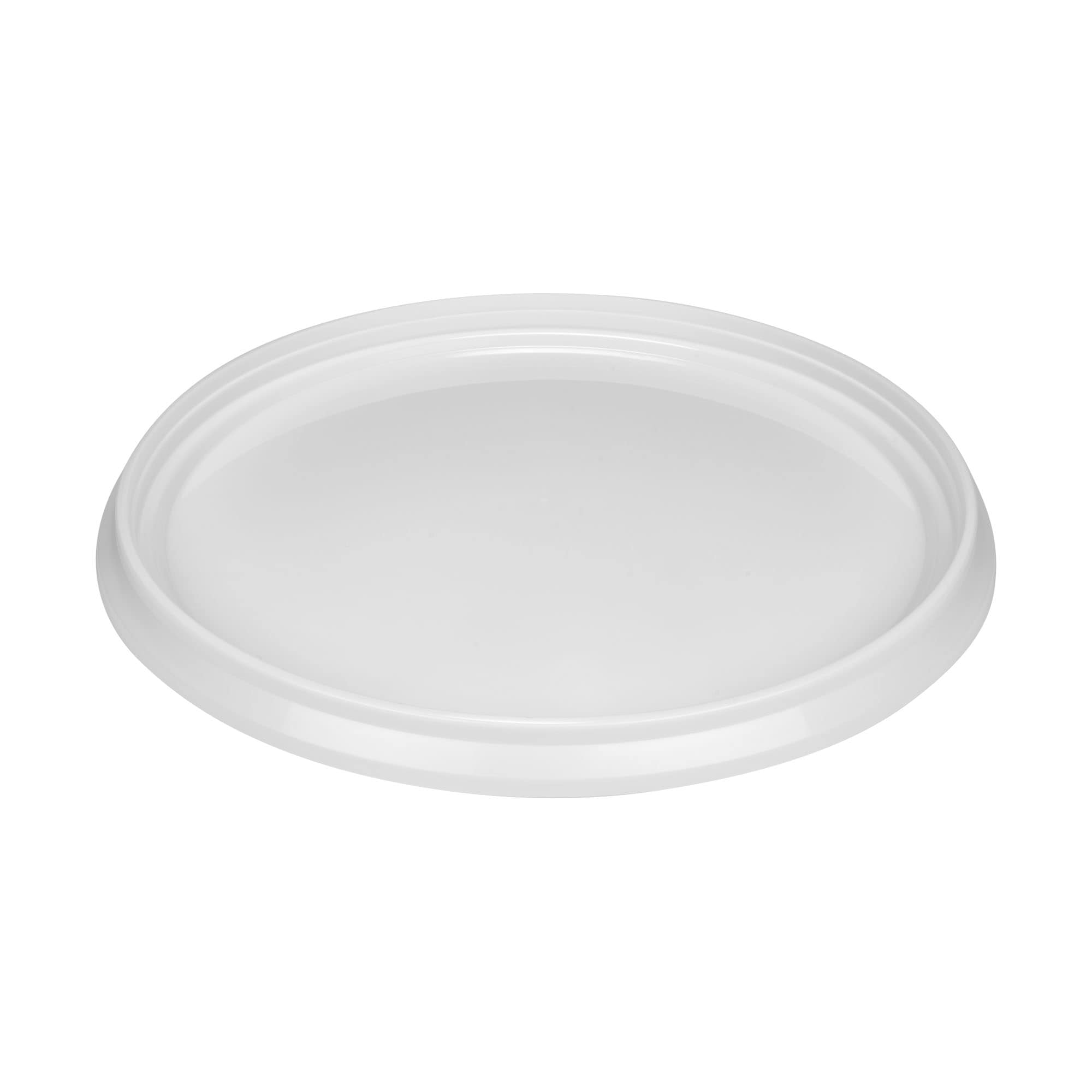 Låg til 30 l spande, PP-plast, hvid