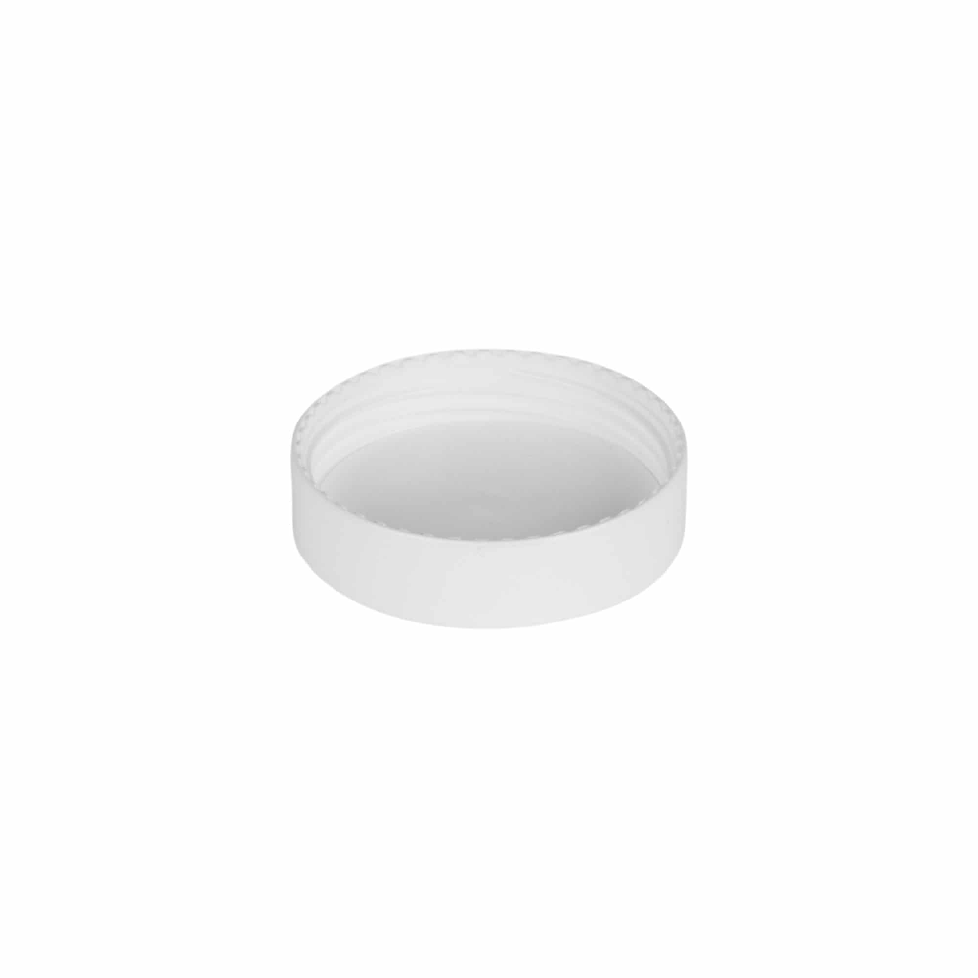 Skruelåg til 10 ml »Antonella«, PP-plast, hvid