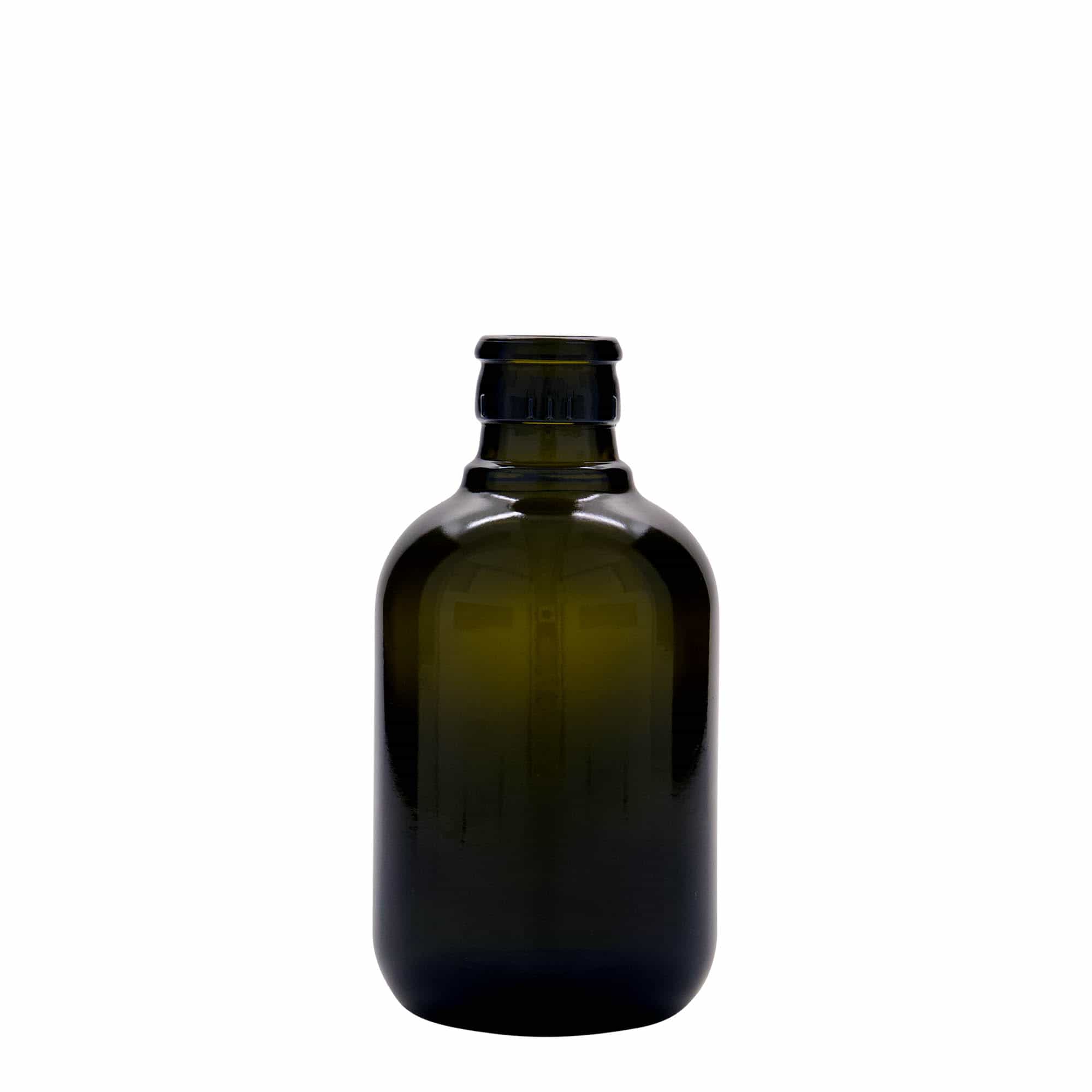 250 ml eddike-/olieflaske 'Biolio', glas, antikgrøn, åbning: DOP 250 ml eddike-/olieflaske 'Biolio', glas, antikgrøn, åbning: DOP