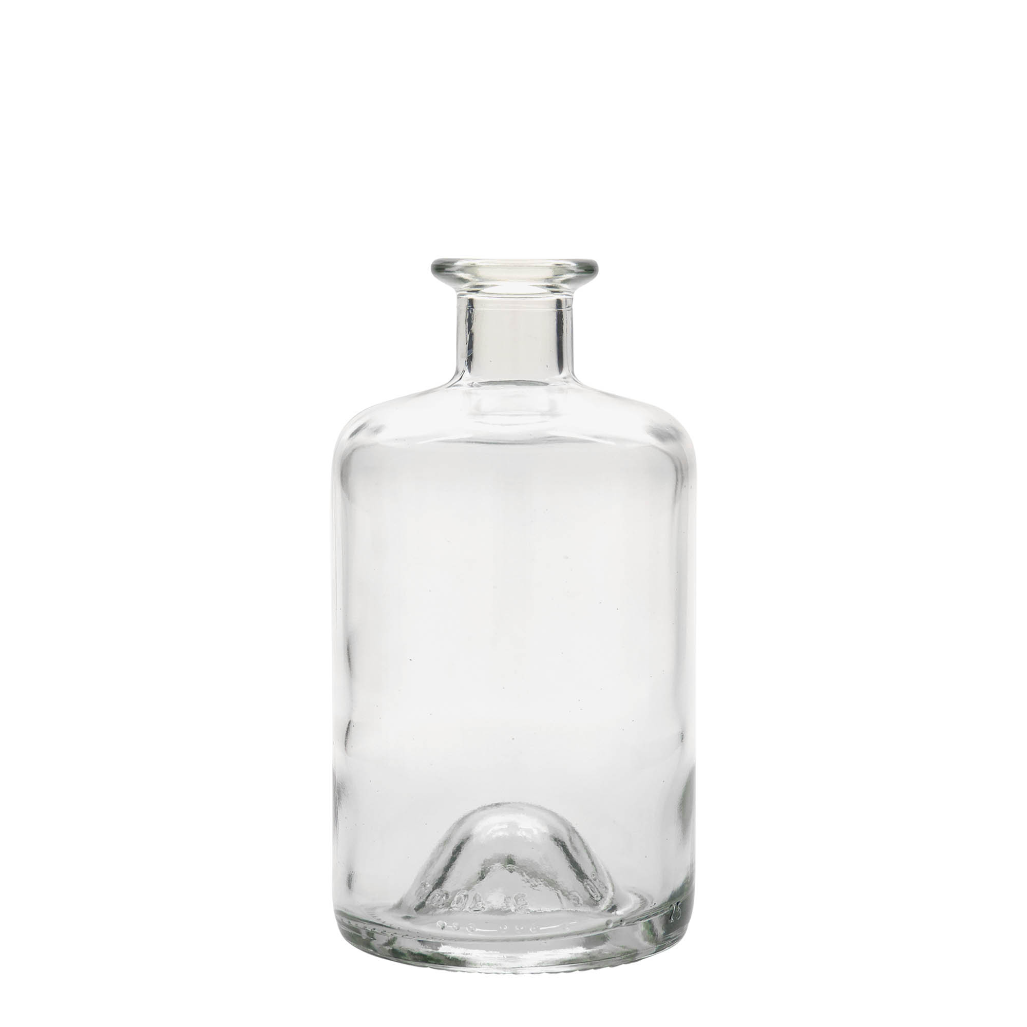 500 ml glasflaske apoteker, åbning: kork 500 ml glasflaske apoteker, åbning: kork