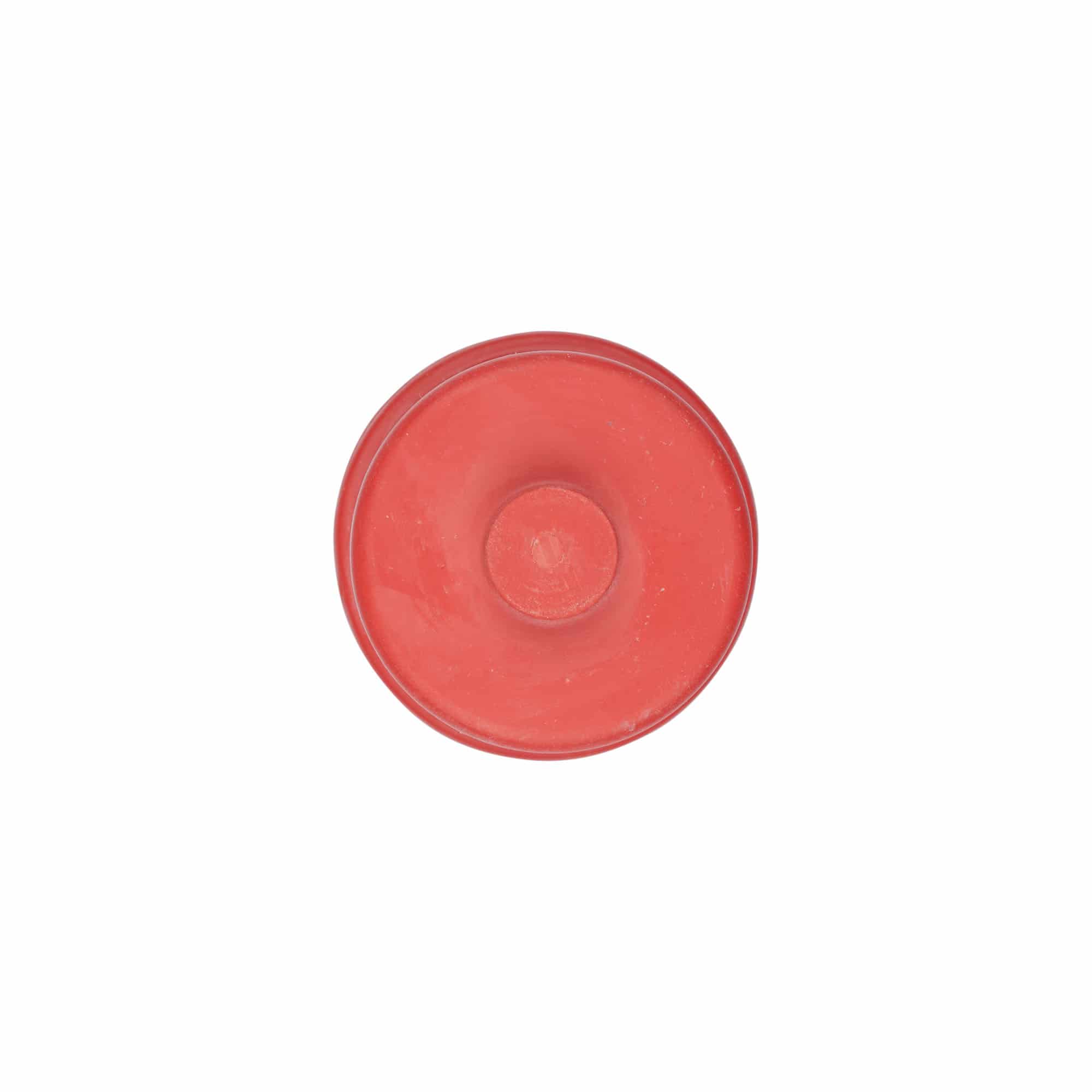Mosthætte type 4a, gummi, rød