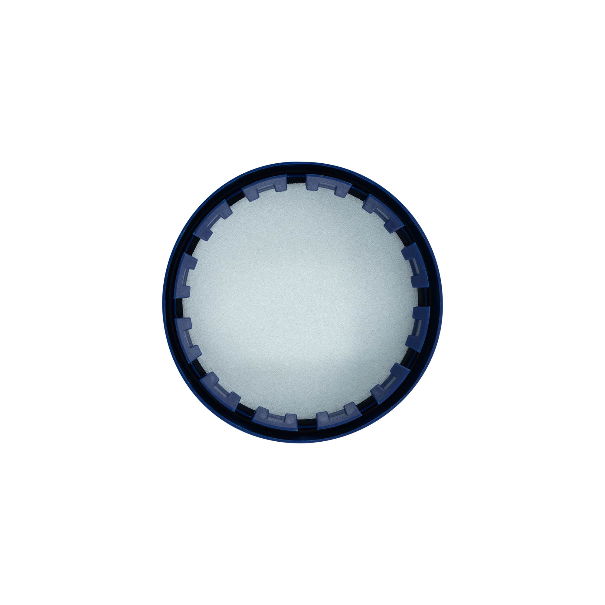 Overlåg til standard keramikkrukke, HDPE-plast, blå Overlåg til standard keramikkrukke, HDPE-plast, blå