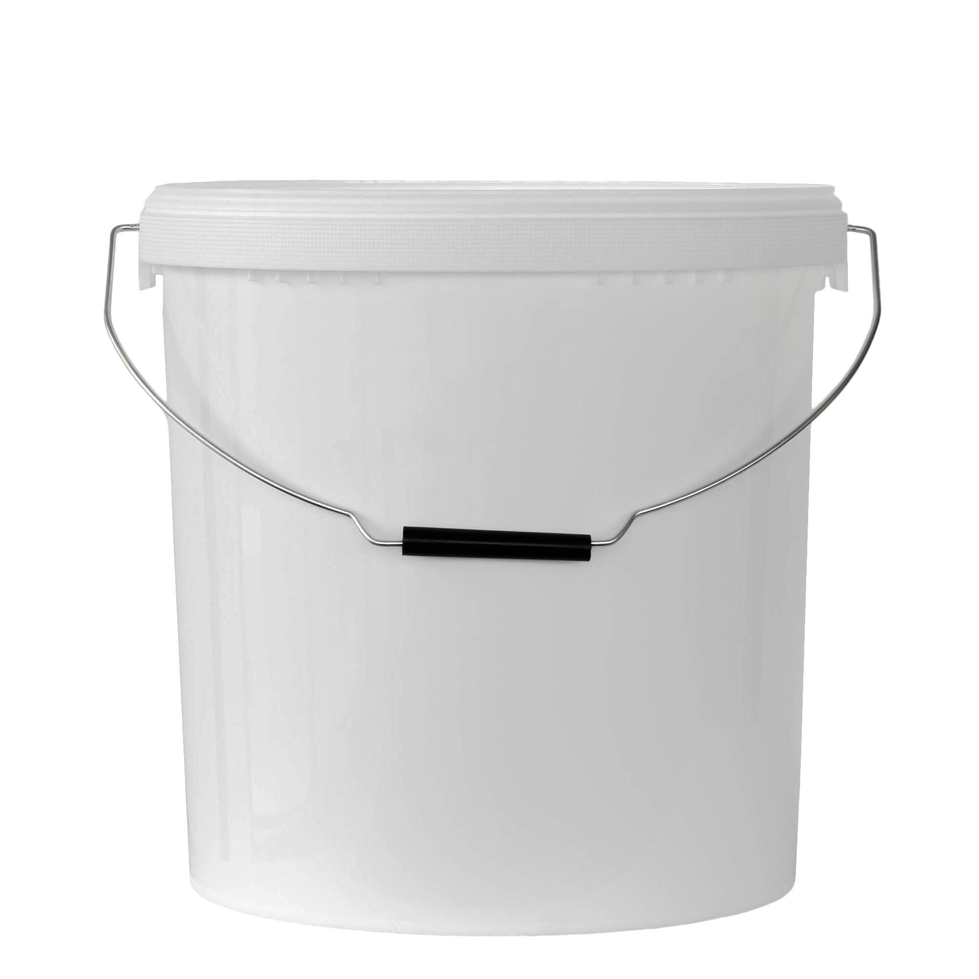 20 l spand, PP-plast, hvid 20 l spand, PP-plast, hvid