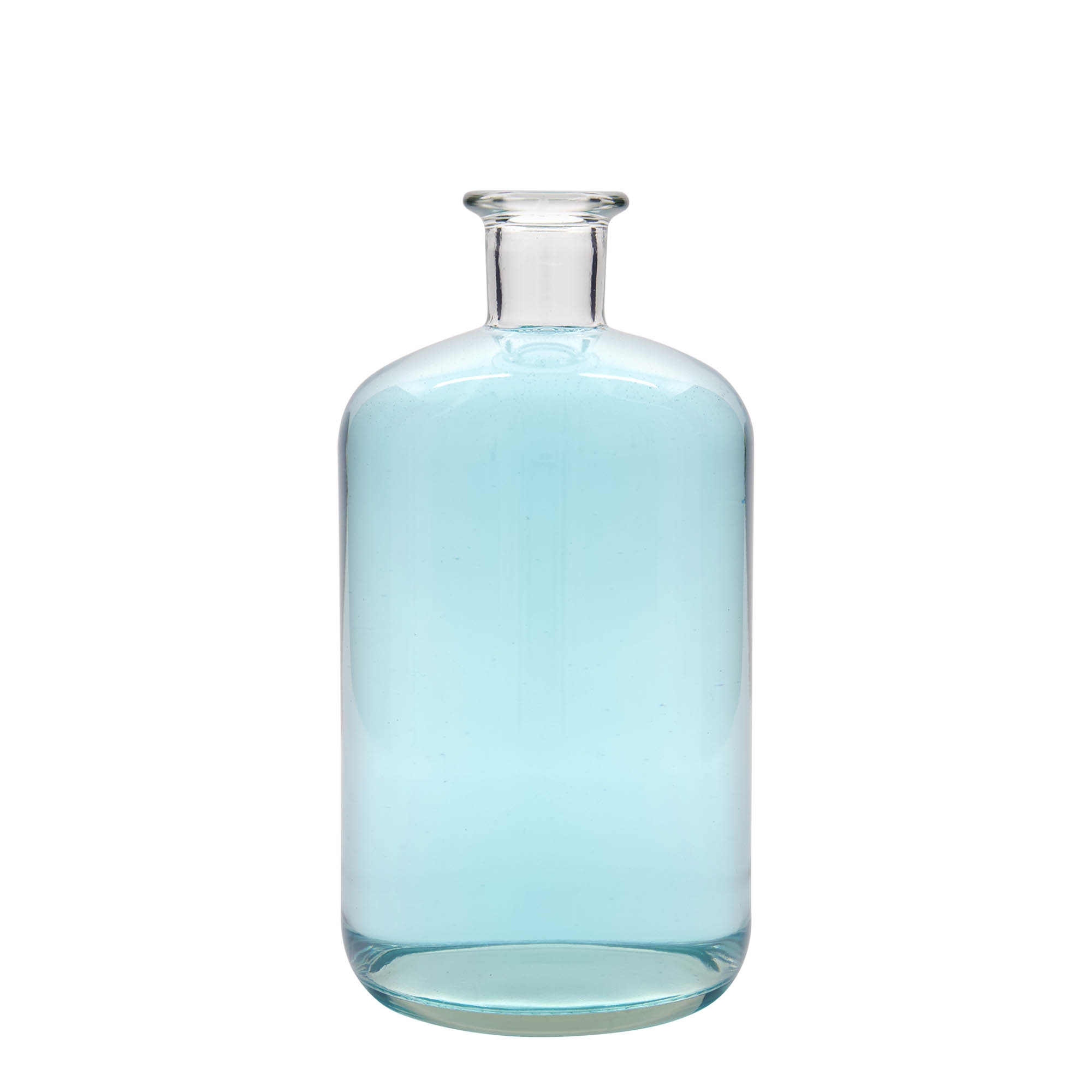 1.500 ml glasflaske apoteker, åbning: kork 1.500 ml glasflaske apoteker, åbning: kork