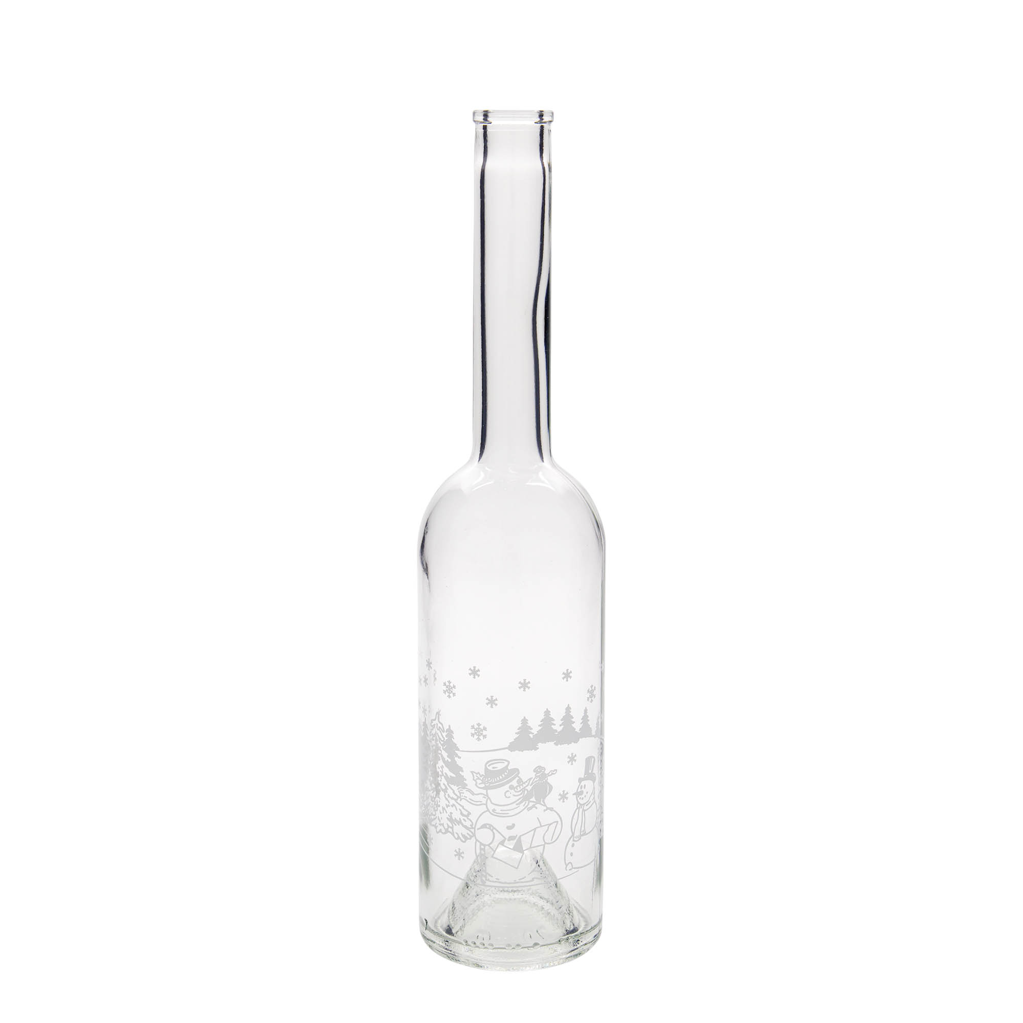 500 ml glasflaske 'Opera', motiv: snemandsflaske, åbning: kork 500 ml glasflaske 'Opera', motiv: snemandsflaske, åbning: kork