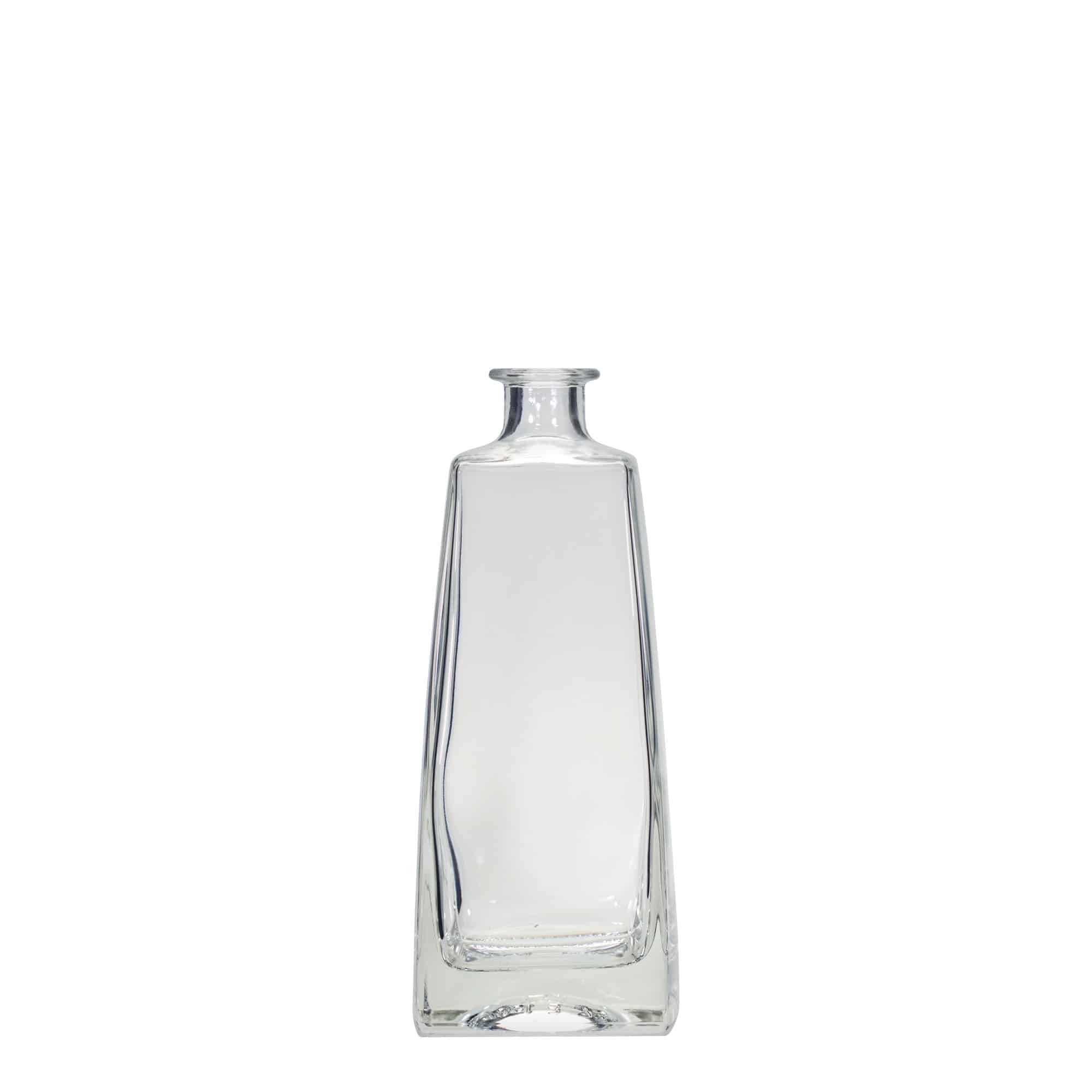 700 ml glasflaske 'Timmy', firkantet, åbning: Kork 700 ml glasflaske 'Timmy', firkantet, åbning: Kork