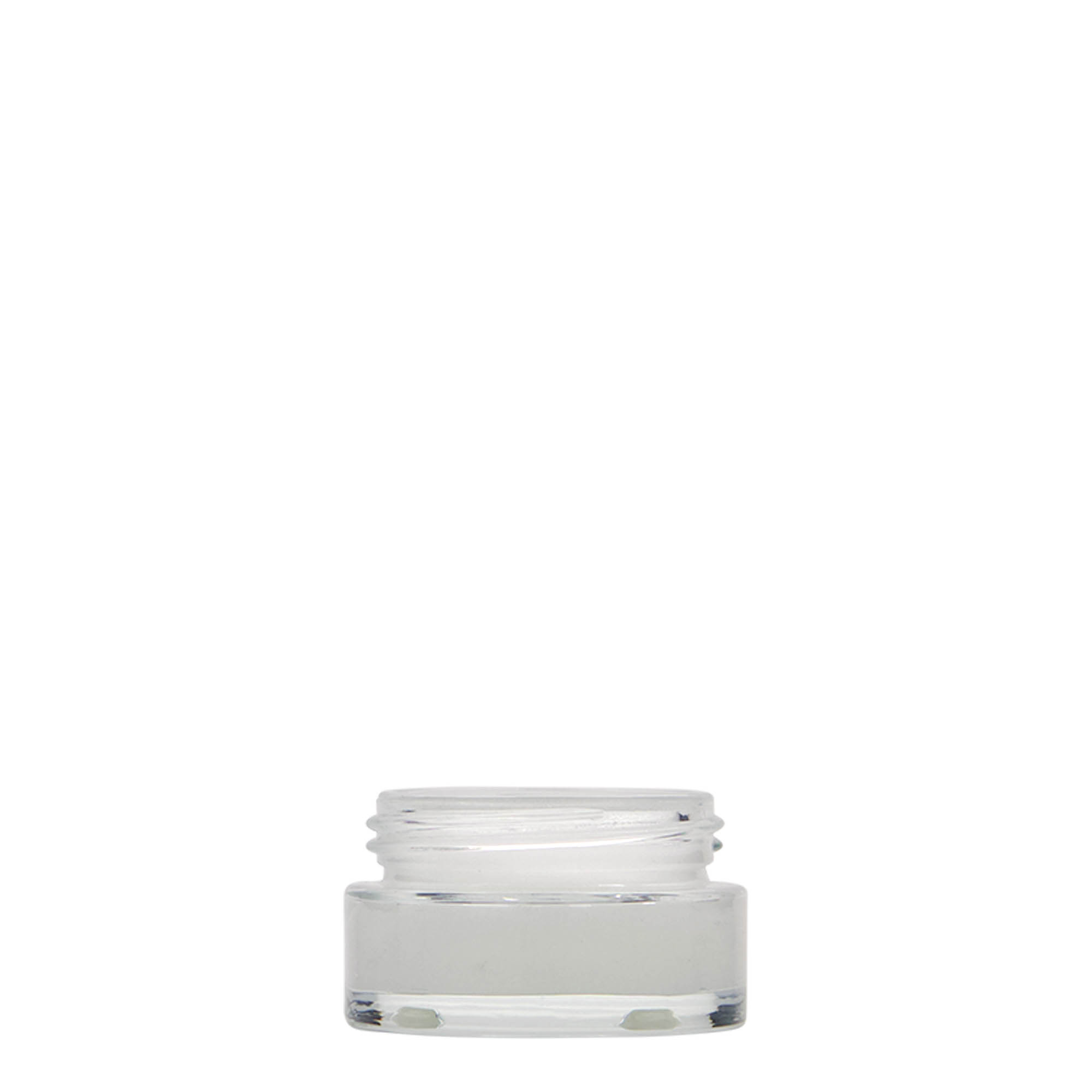 15 ml krukke 'Clear Edition', glas, åbning: skruelåg 15 ml krukke 'Clear Edition', glas, åbning: skruelåg