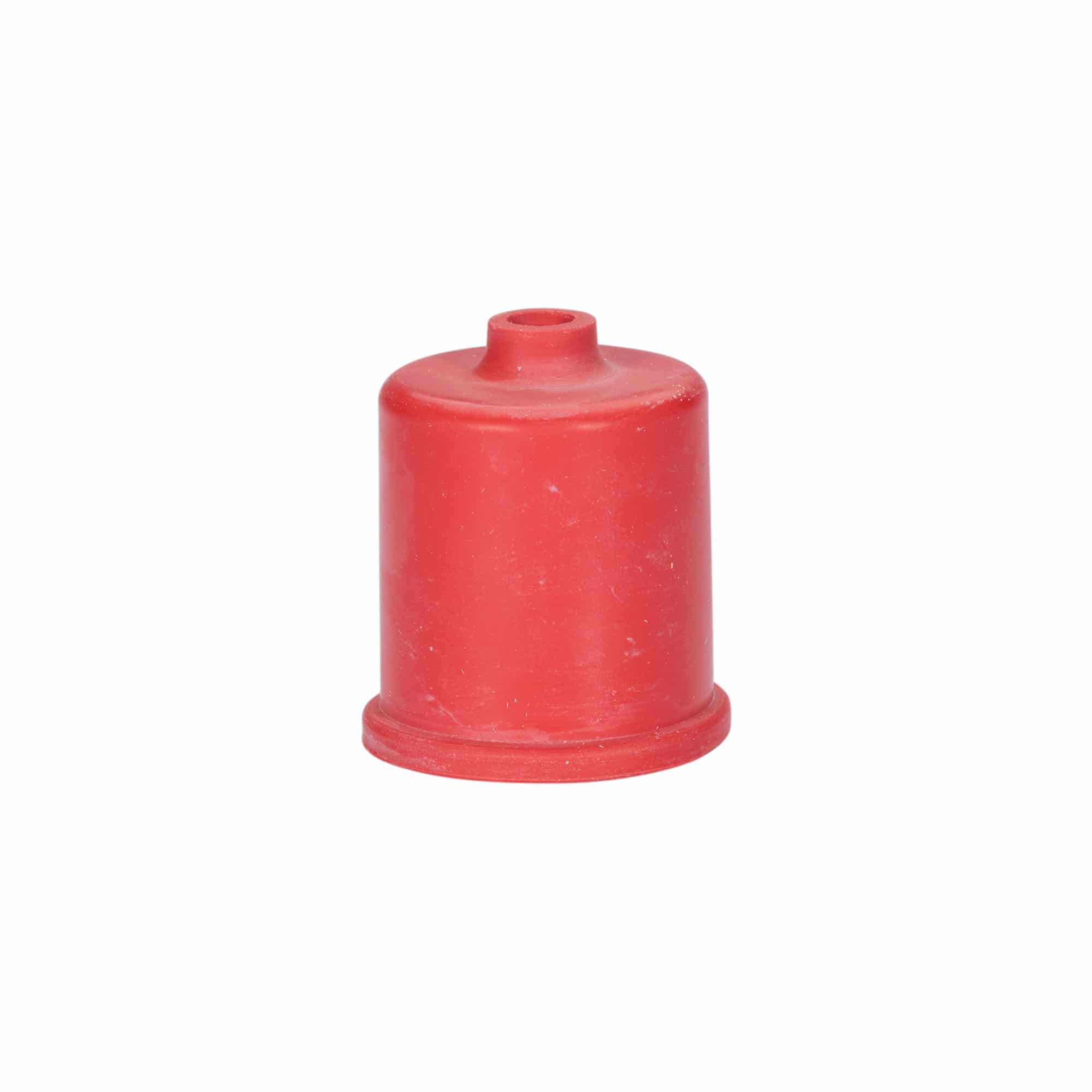 Gærhætte type 3, gummi, rød Gærhætte type 3, gummi, rød