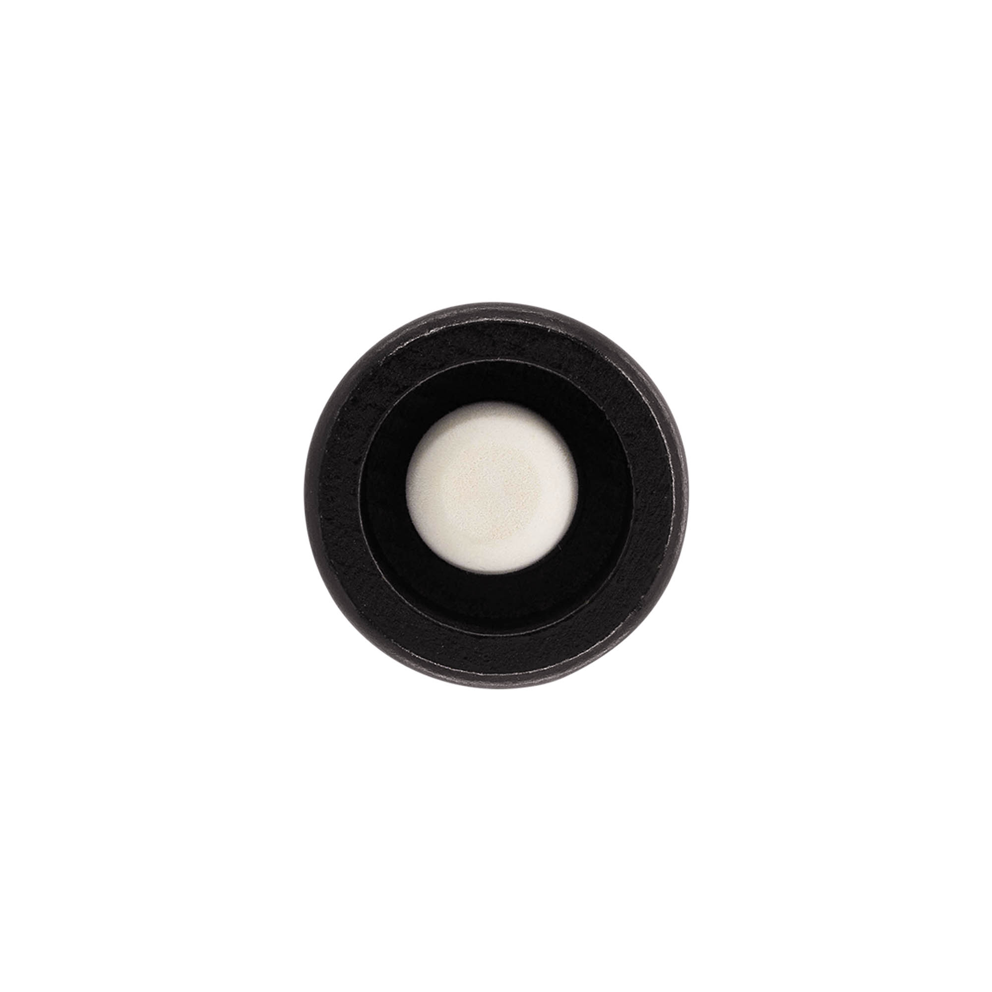 Grebprop 19 mm "Melon", træ/PE, sort, til munding: kork