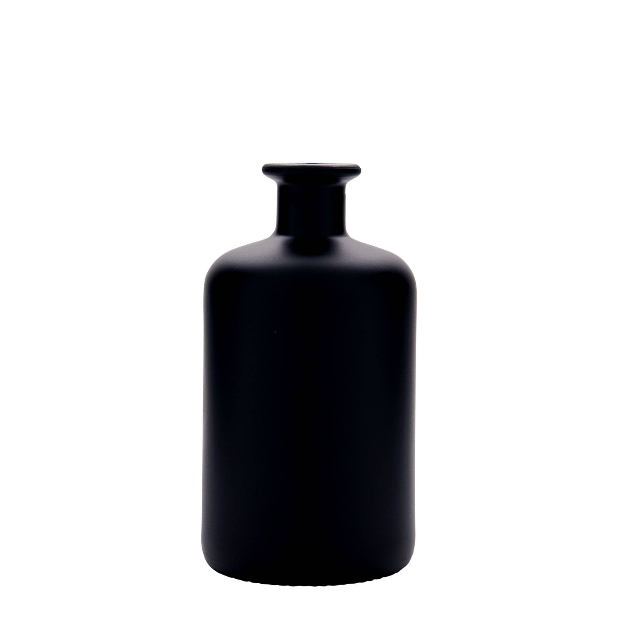 500 ml glasflaske apoteker, sort, åbning: Kork 500 ml glasflaske apoteker, sort, åbning: Kork