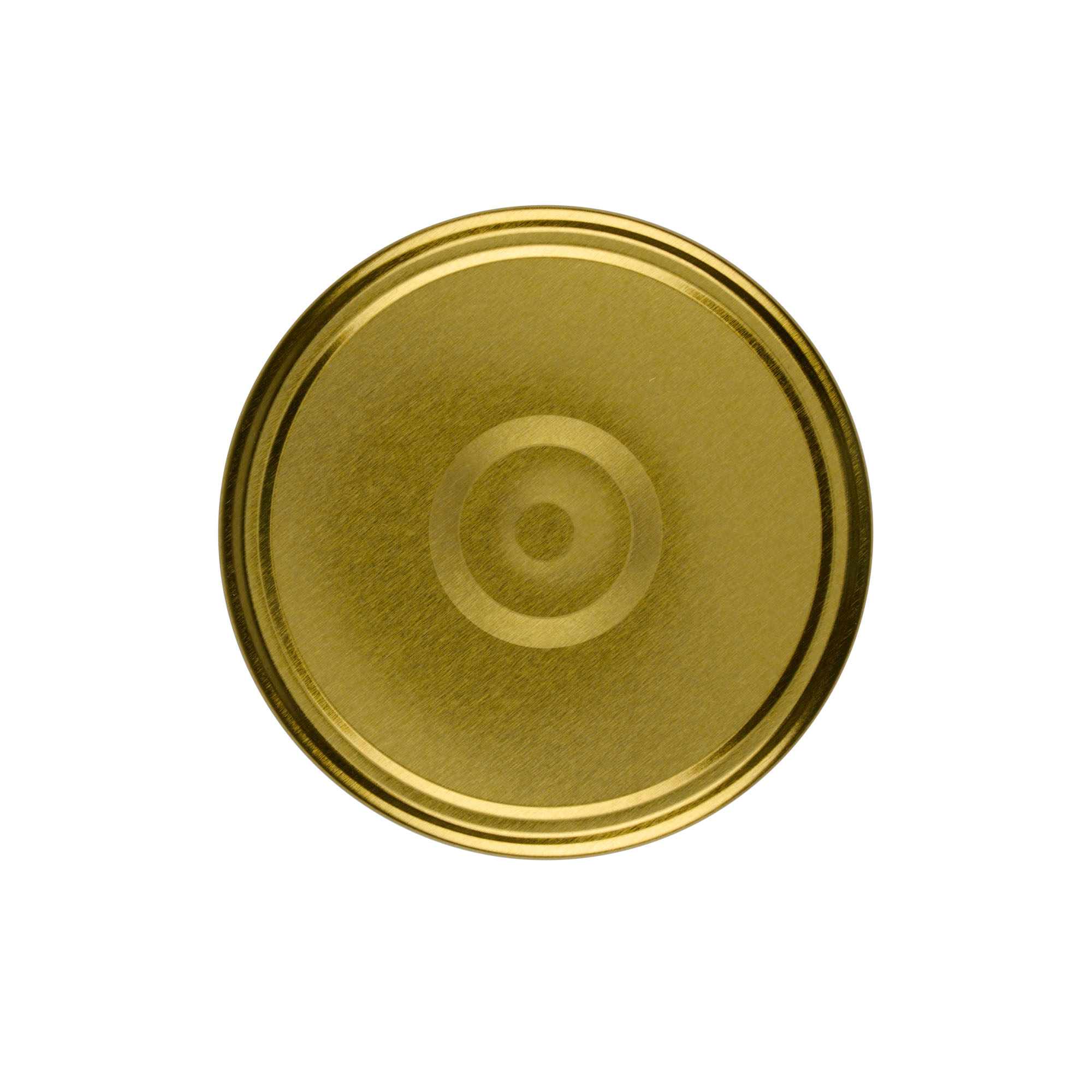 Twist-off-låg, hvidblik, guld, til åbning: TO 100 Twist-off-låg, hvidblik, guld, til åbning: TO 100