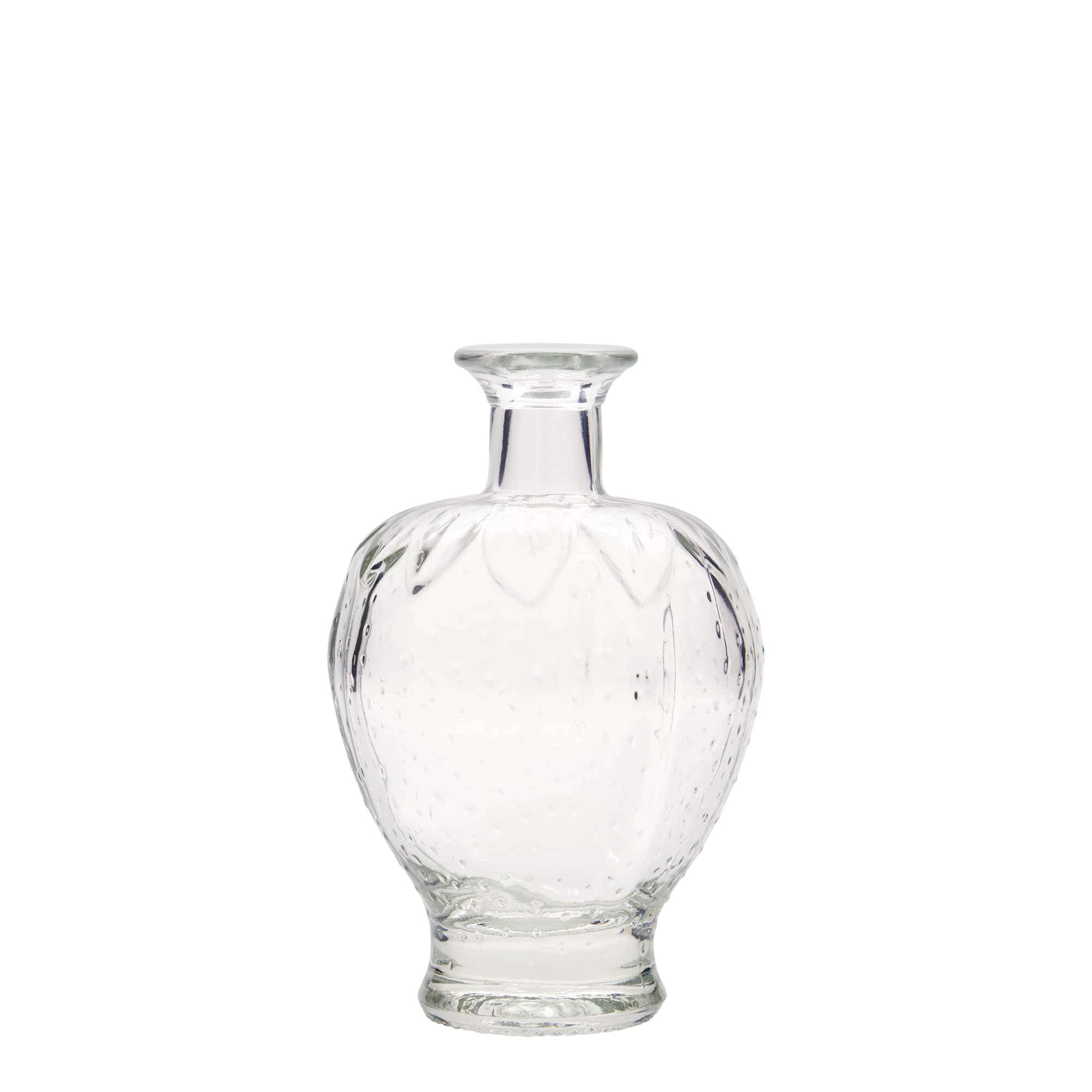 200 ml glasflaske 'Jordbær', åbning: Kork