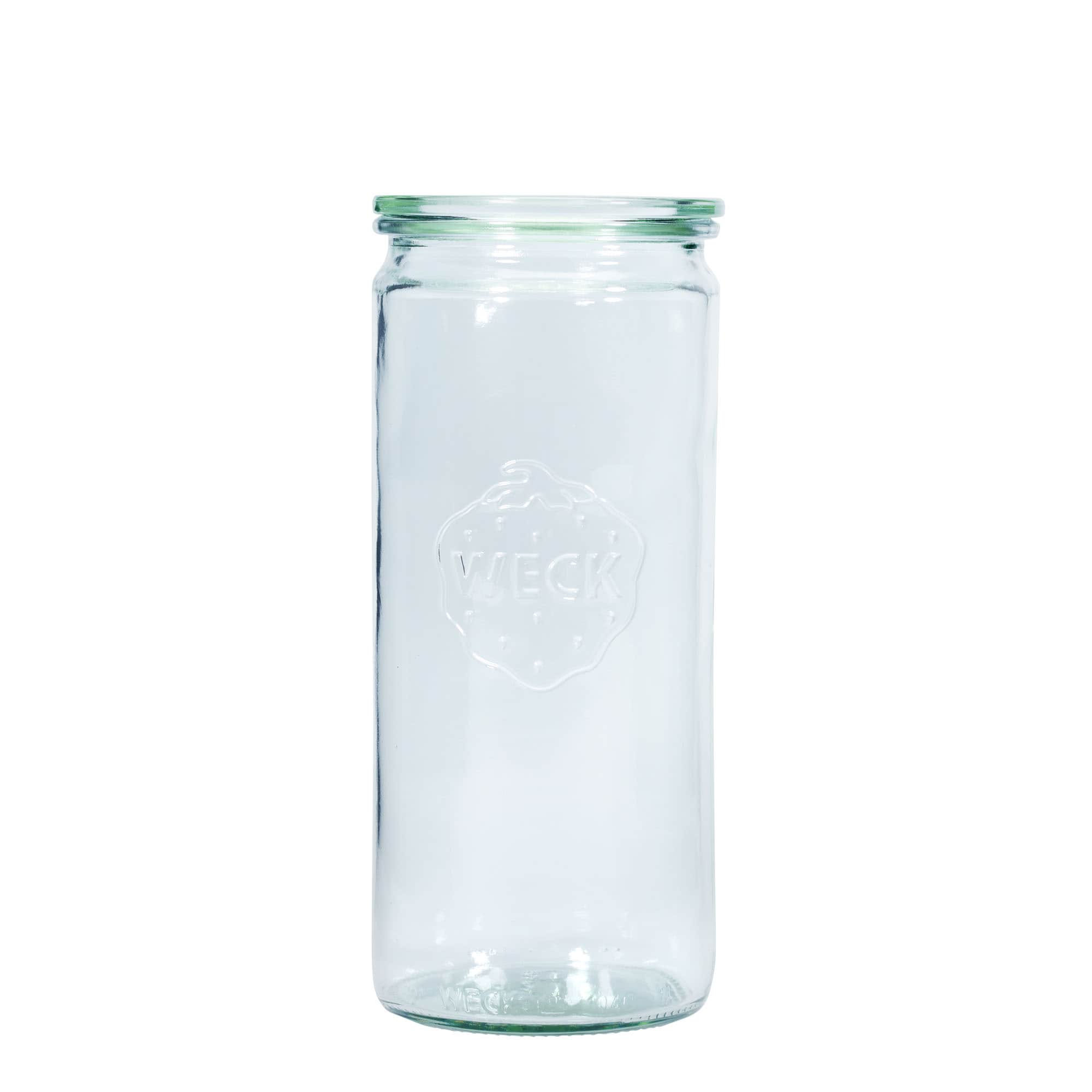 1.040 ml WECK-cylinderglas, åbning: Rund kant