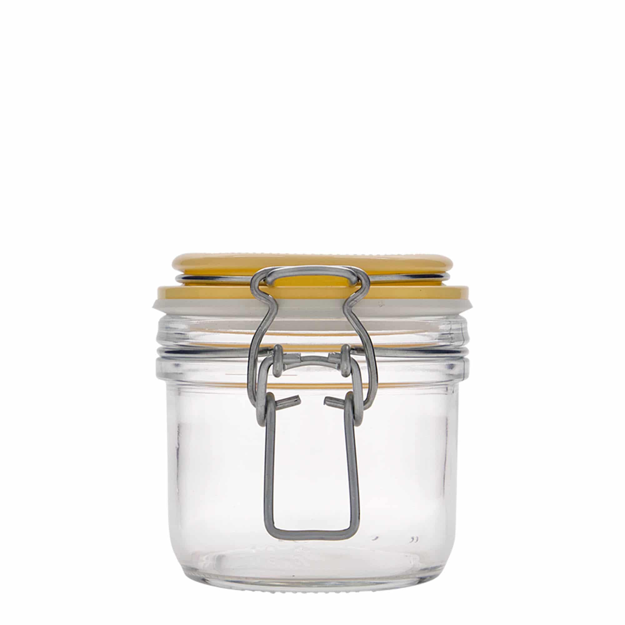 200 ml patentglas 'Fido', gul, åbning: Patentlåg 200 ml patentglas 'Fido', gul, åbning: Patentlåg