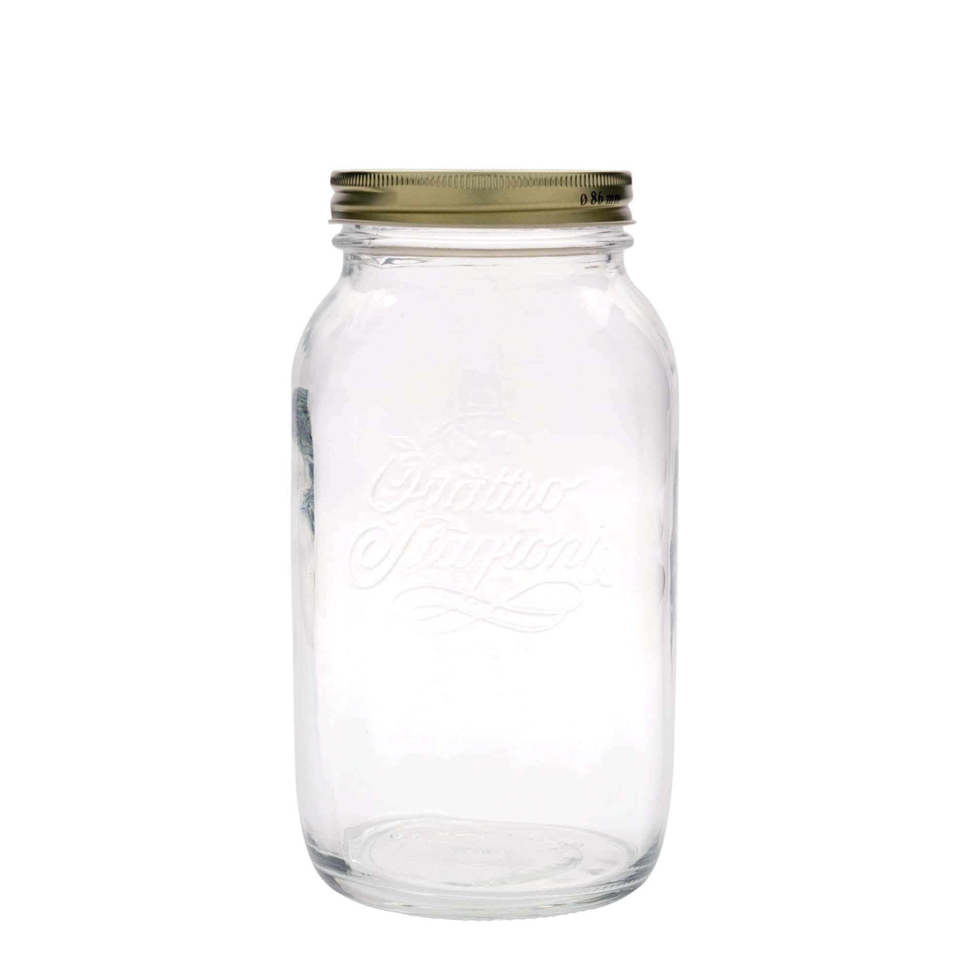1.500 ml glas 'Quattro Stagioni', åbning: Skruelåg 1.500 ml glas 'Quattro Stagioni', åbning: Skruelåg