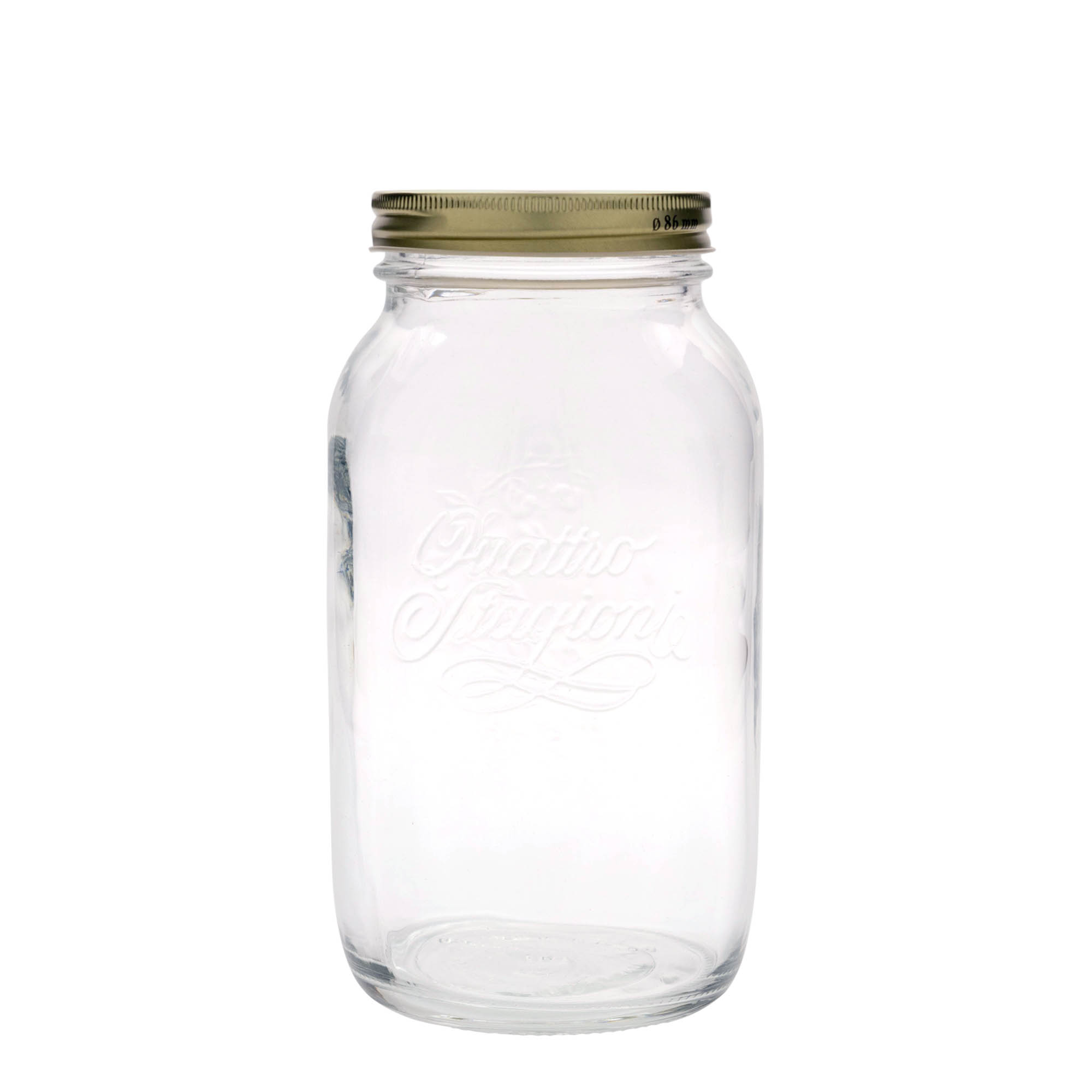 1.500 ml glas 'Quattro Stagioni', åbning: skruelåg 1.500 ml glas 'Quattro Stagioni', åbning: skruelåg