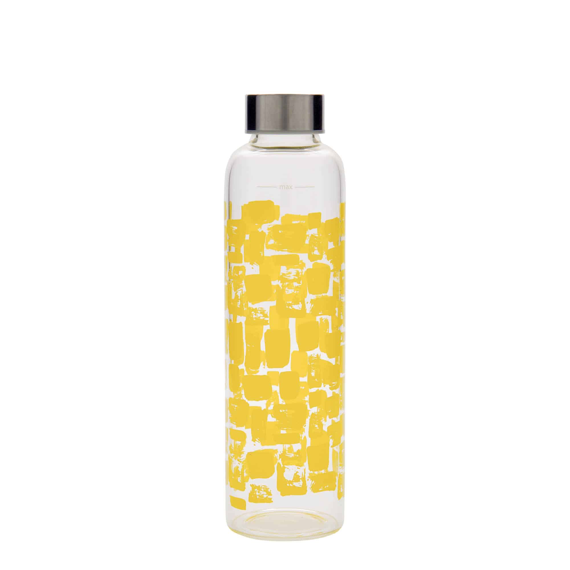 500 ml drikkeflaske 'Perseus - Gule rektangler', munding: skruelåg 500 ml drikkeflaske 'Perseus - Gule rektangler', munding: skruelåg