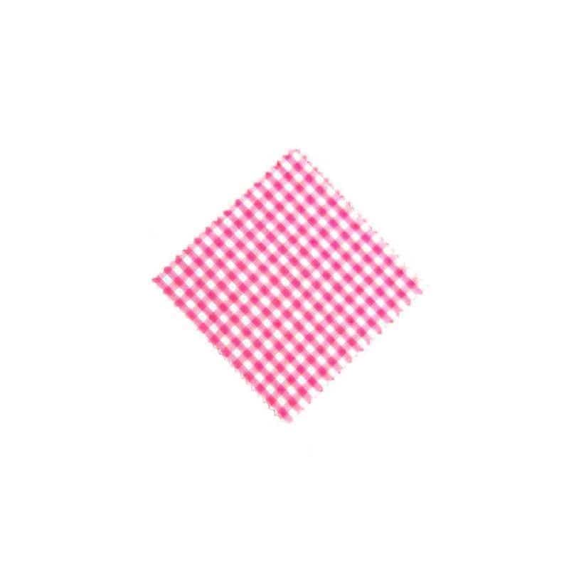 Stofservietter, ternet 12x12, kvadratisk, tekstil, pink, åbning: TO38-TO53
