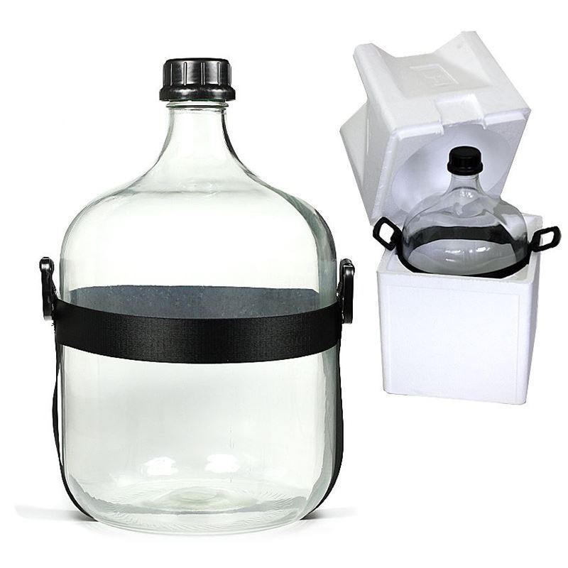 25 l ballonflaske, high end, glas, åbning: Skruelåg 25 l ballonflaske, high end, glas, åbning: Skruelåg