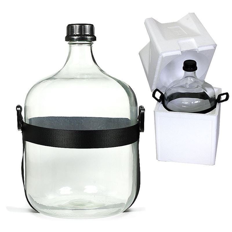 25 l ballonflaske high-end, glas, munding: skruelåg 25 l ballonflaske high-end, glas, munding: skruelåg