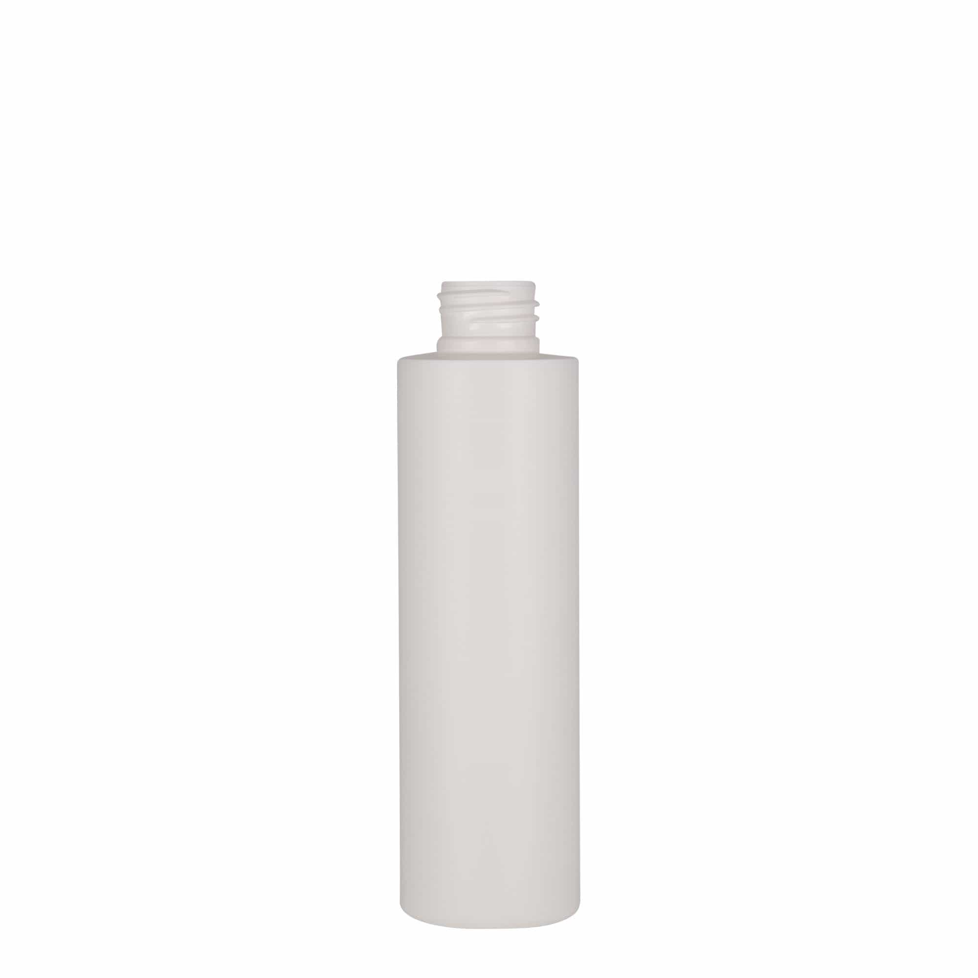 150 ml plastikflaske 'Pipe', HDPE, hvid, åbning: 24/410