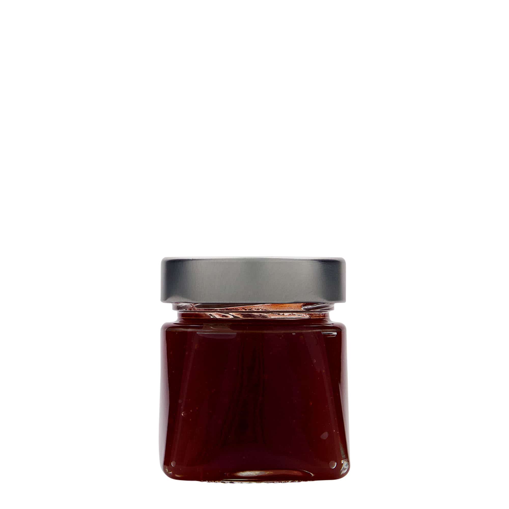 106 ml firkantet glas 'Luxor', åbning: Deep-Twist-Off (DTO 58)