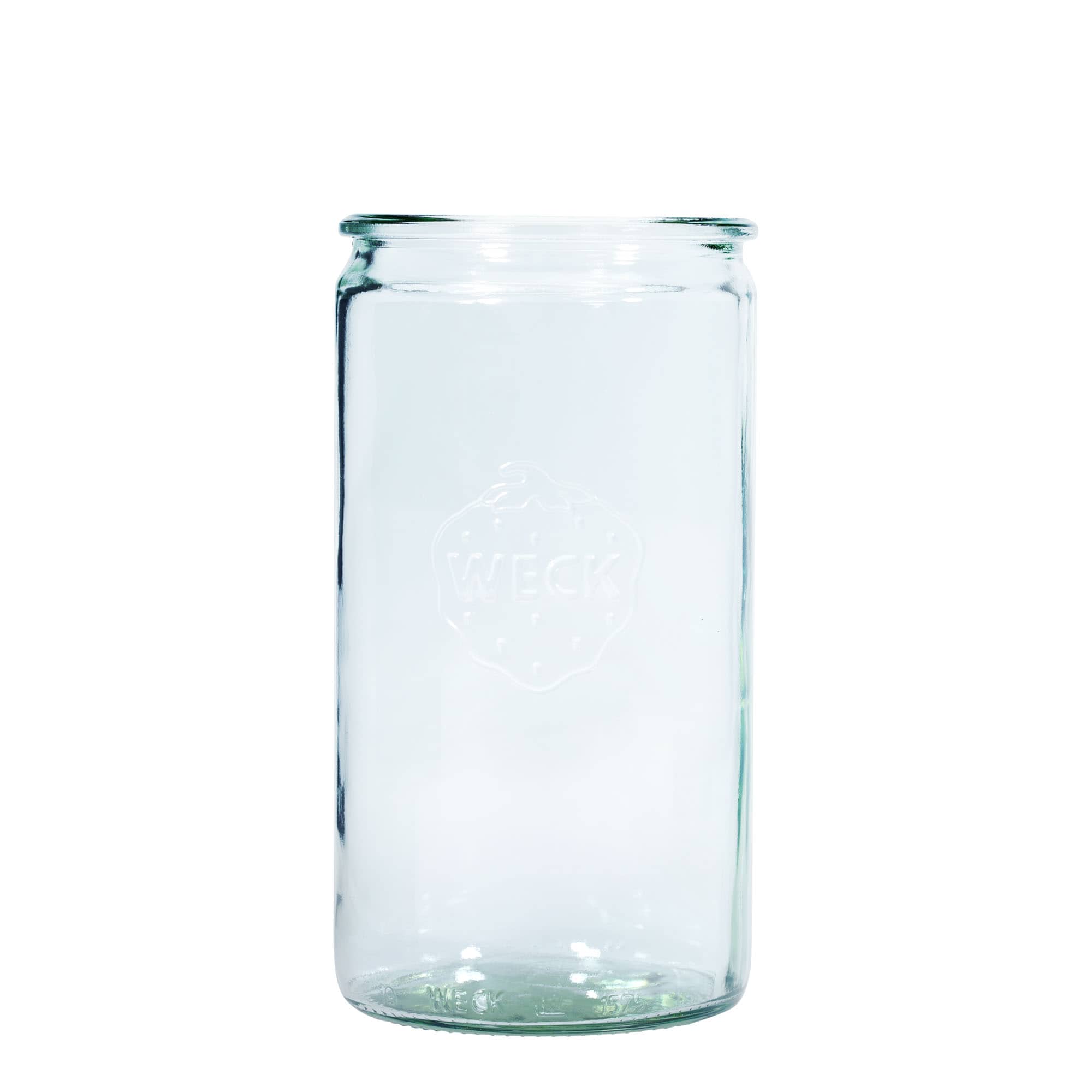 1.575 ml WECK-cylinderglas, åbning: Rund kant 1.575 ml WECK-cylinderglas, åbning: Rund kant