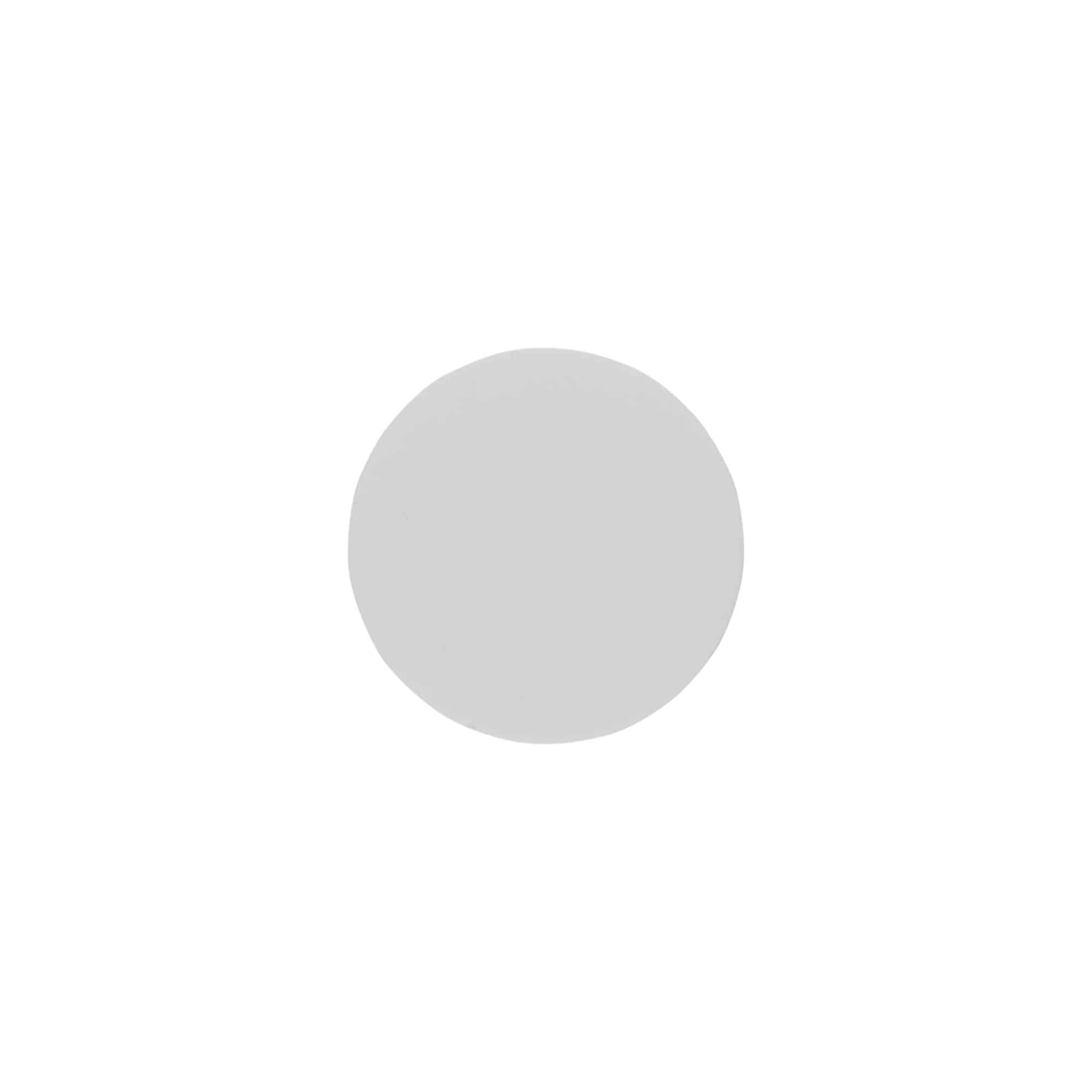 Dækskive til 100 ml 'Bianca', PP-plast, hvid