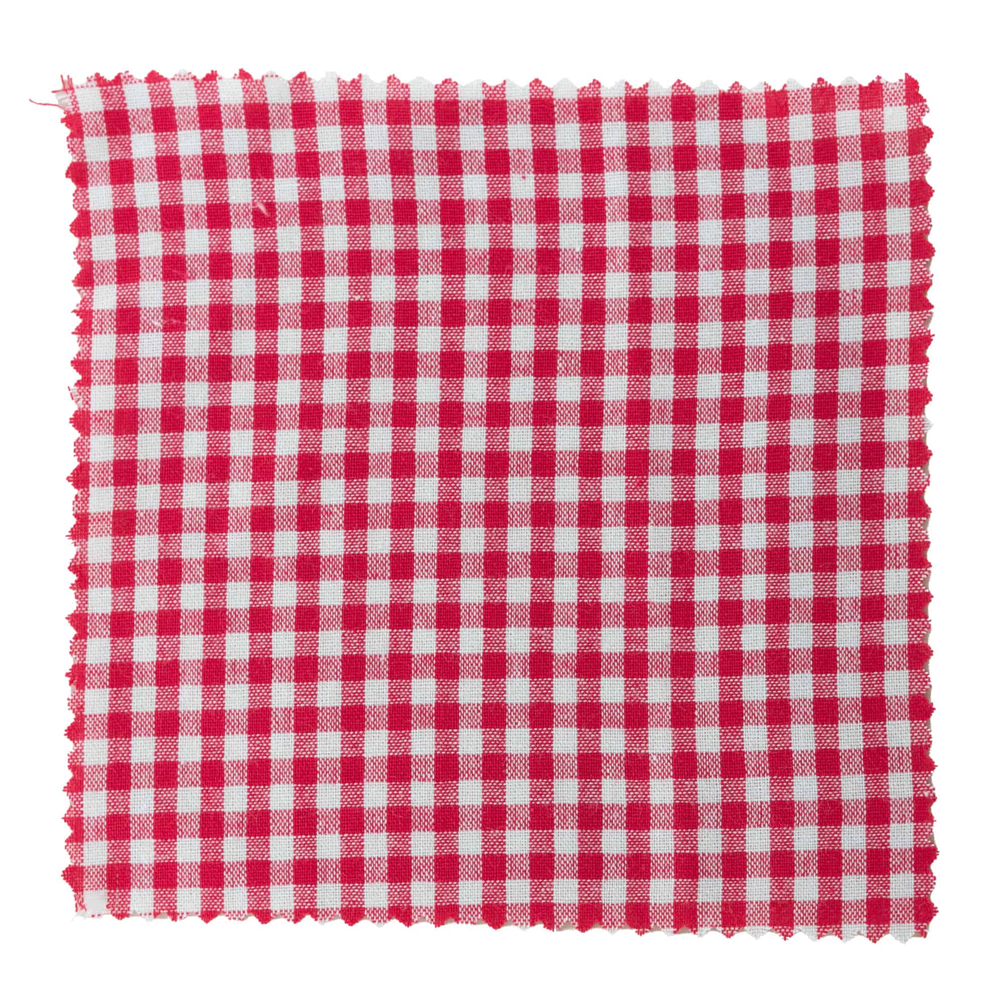 Stofserviet ternet 15x15, firkantet, tekstil, rød, åbning: TO58-TO82