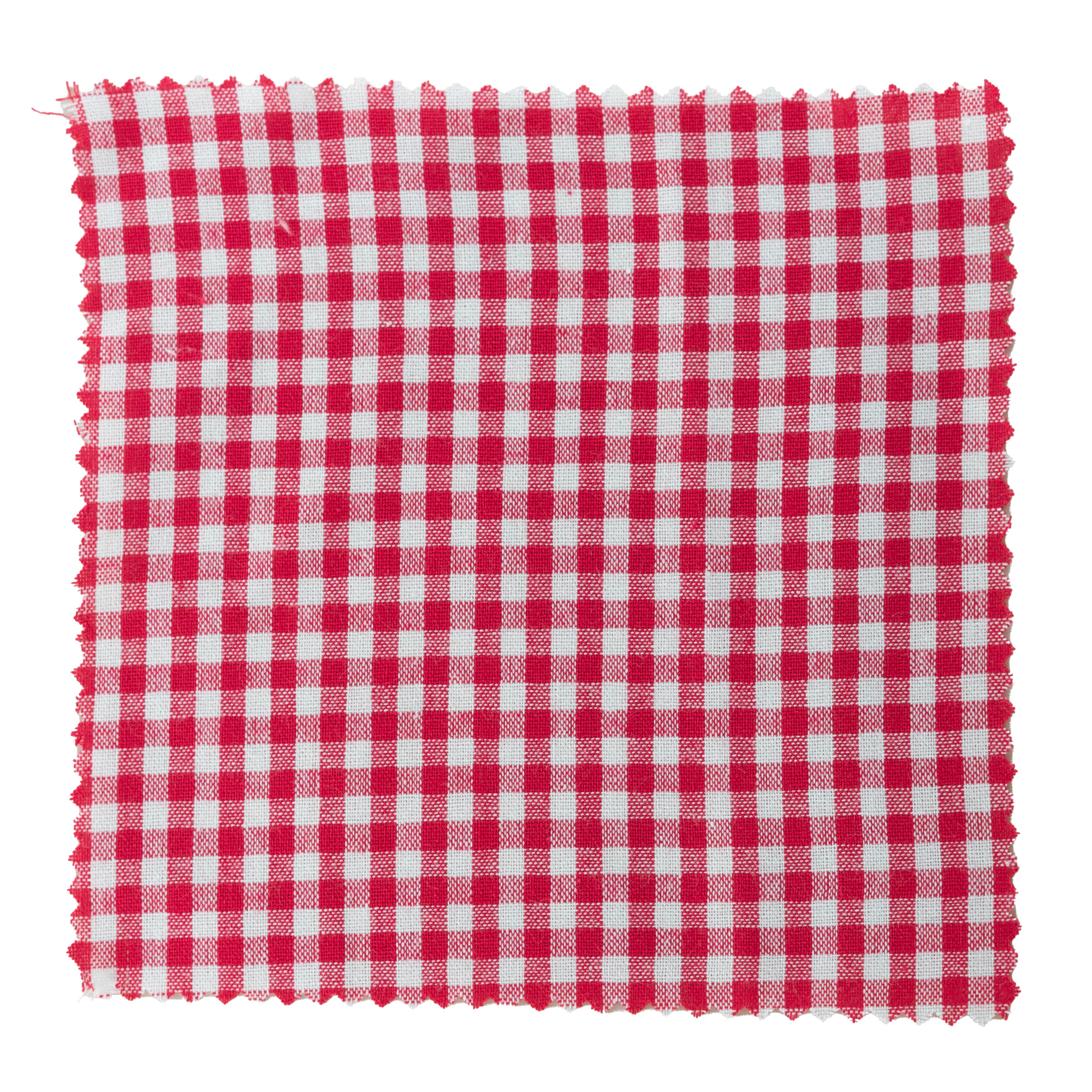 Stofserviet ternet 15x15, firkantet, tekstil, rød, åbning: TO58-TO82