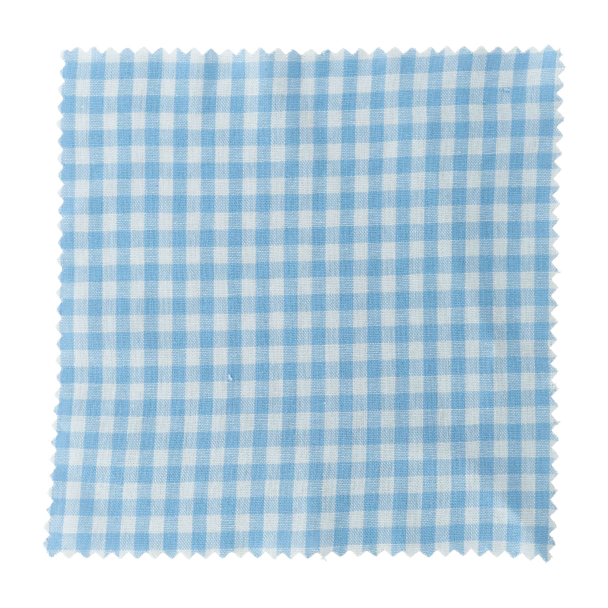 Stofserviet ternet 15x15, kvadratisk, tekstil, lyseblå, åbning: TO58-TO82