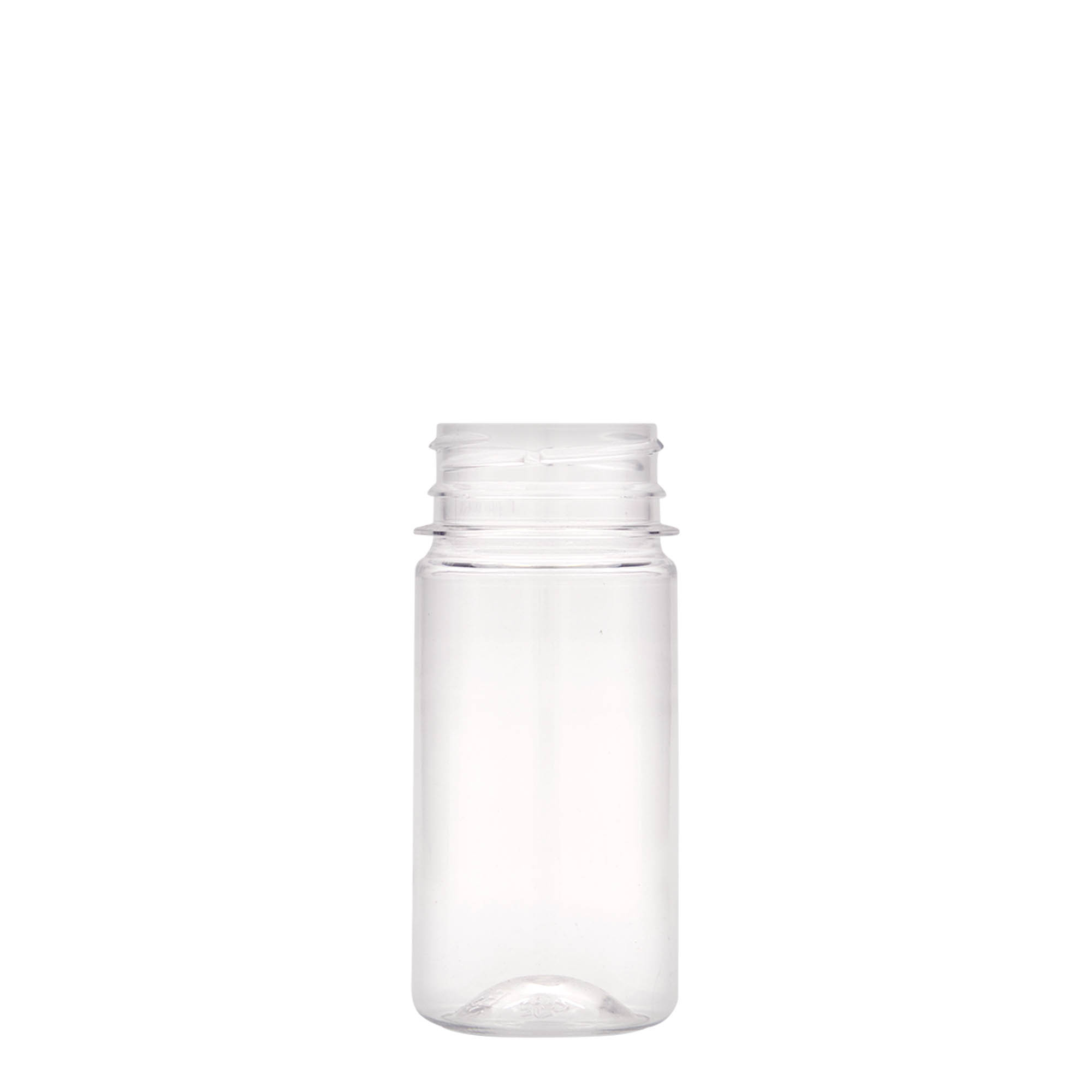 100 ml PET-flaske 'Everytime', plast, åbning: 38 mm 100 ml PET-flaske 'Everytime', plast, åbning: 38 mm