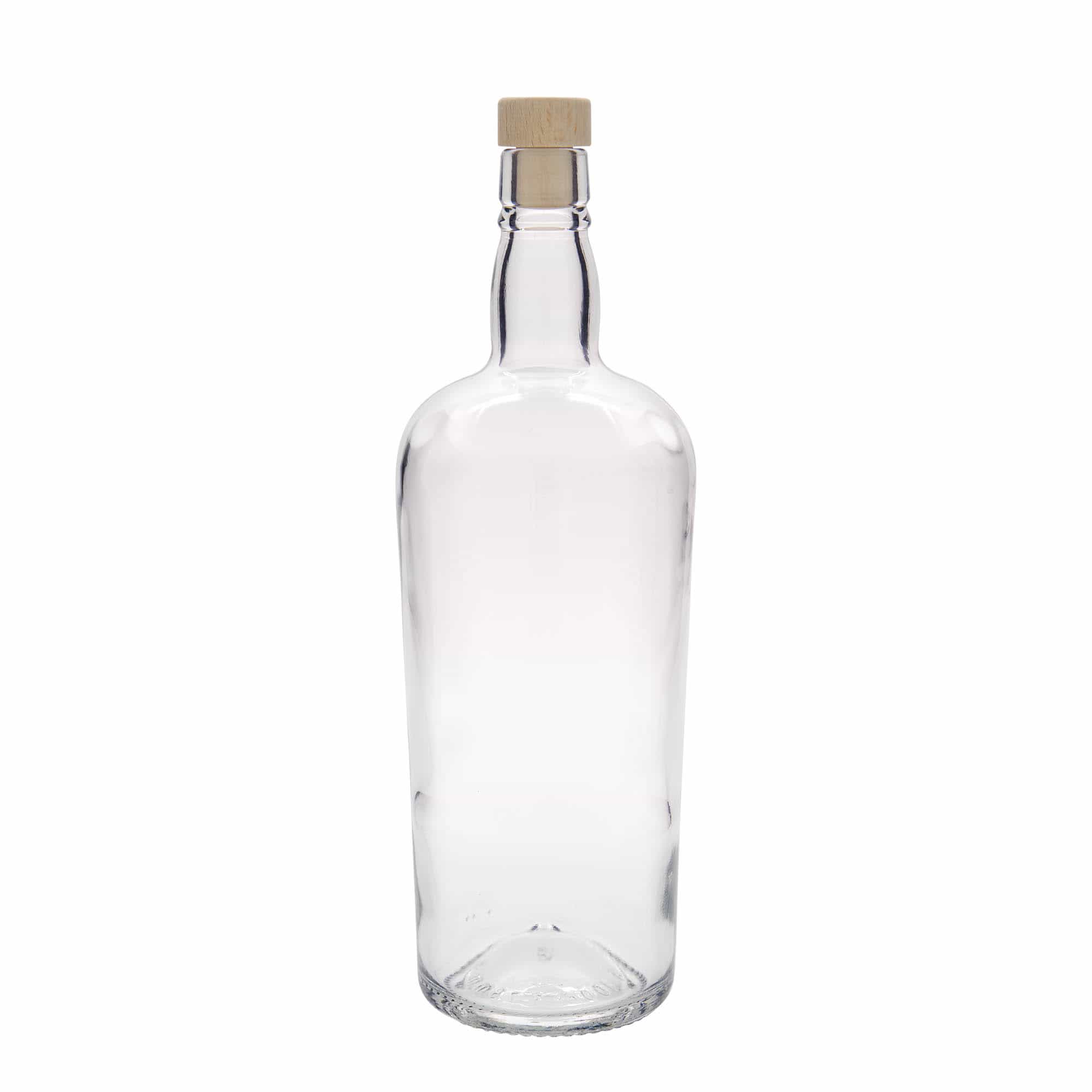 1000 ml glasflaske 'Edinburgh', åbning: Kork