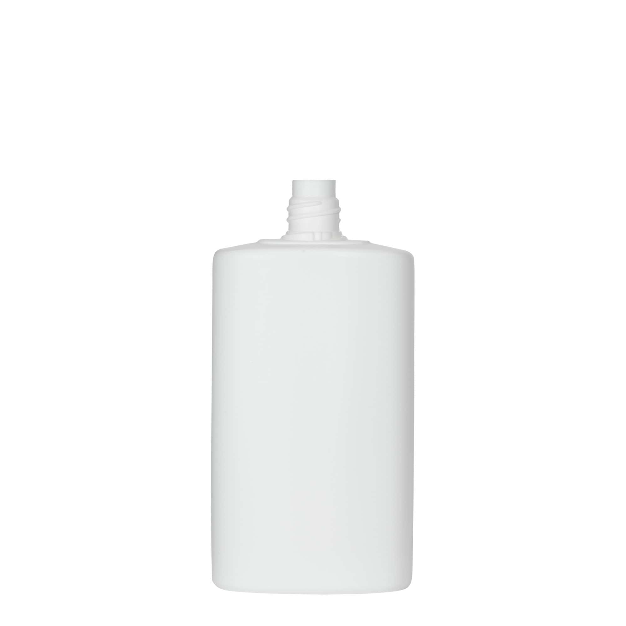 250 ml plastflaske 'Indy', oval, HDPE, hvid, åbning: Skruelåg 250 ml plastflaske 'Indy', oval, HDPE, hvid, åbning: Skruelåg