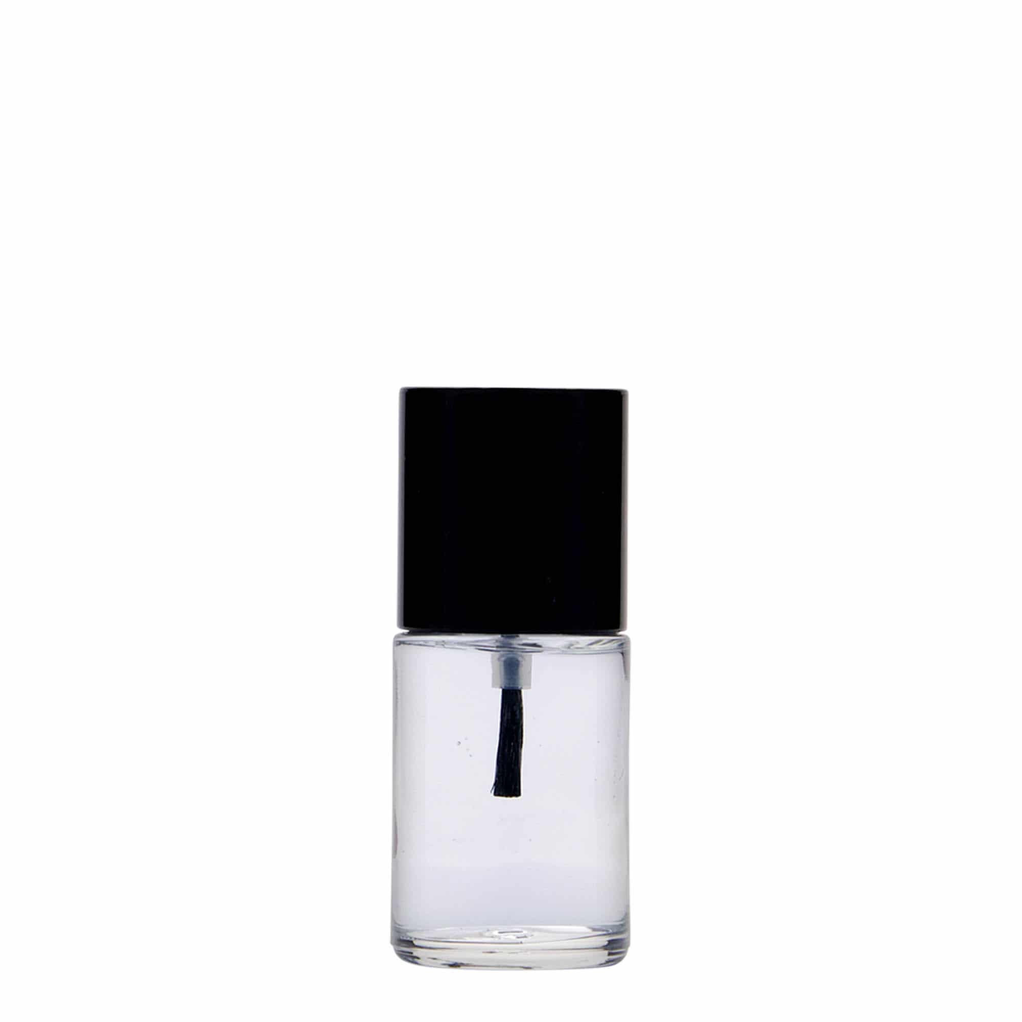 16 ml flaske til neglelak 'London' med pensel, glas