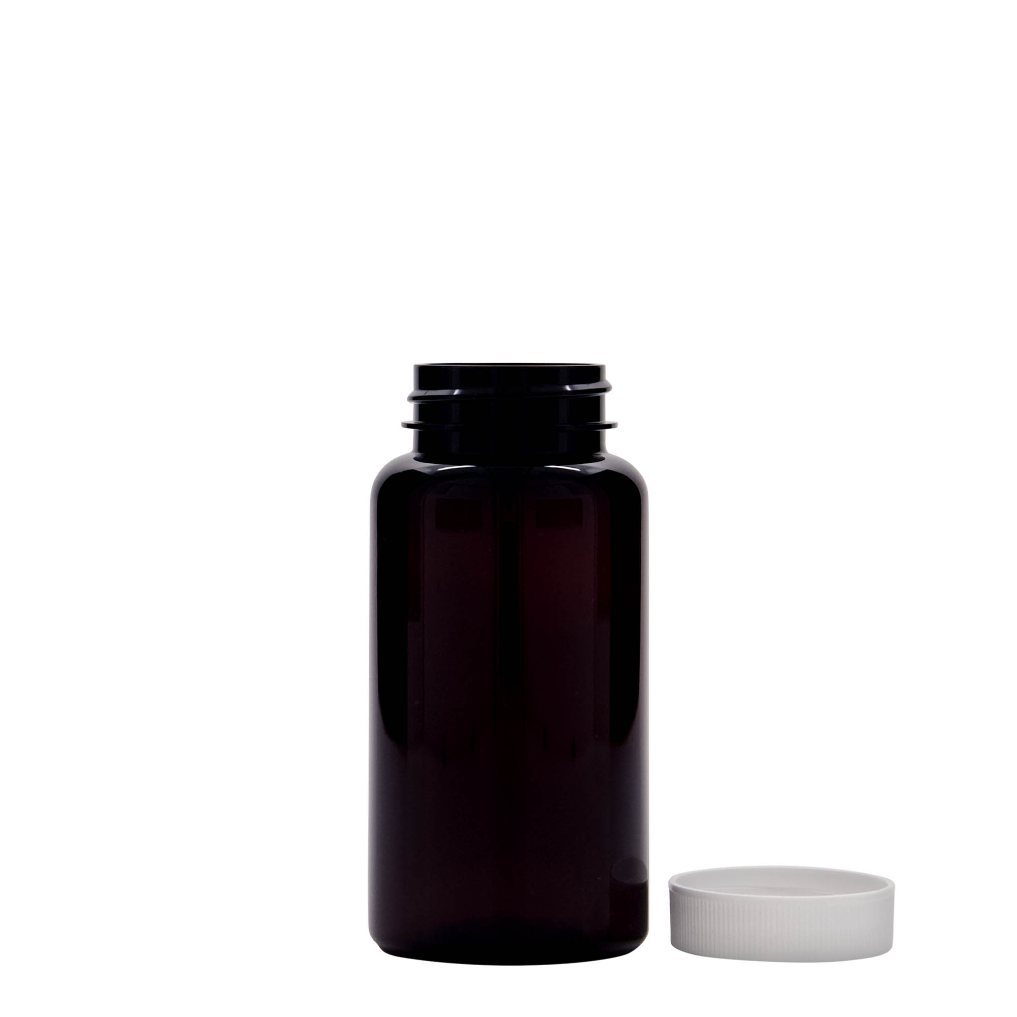 150 ml PET-beholder, plastik, brun, åbning: 38/400 150 ml PET-beholder, plastik, brun, åbning: 38/400