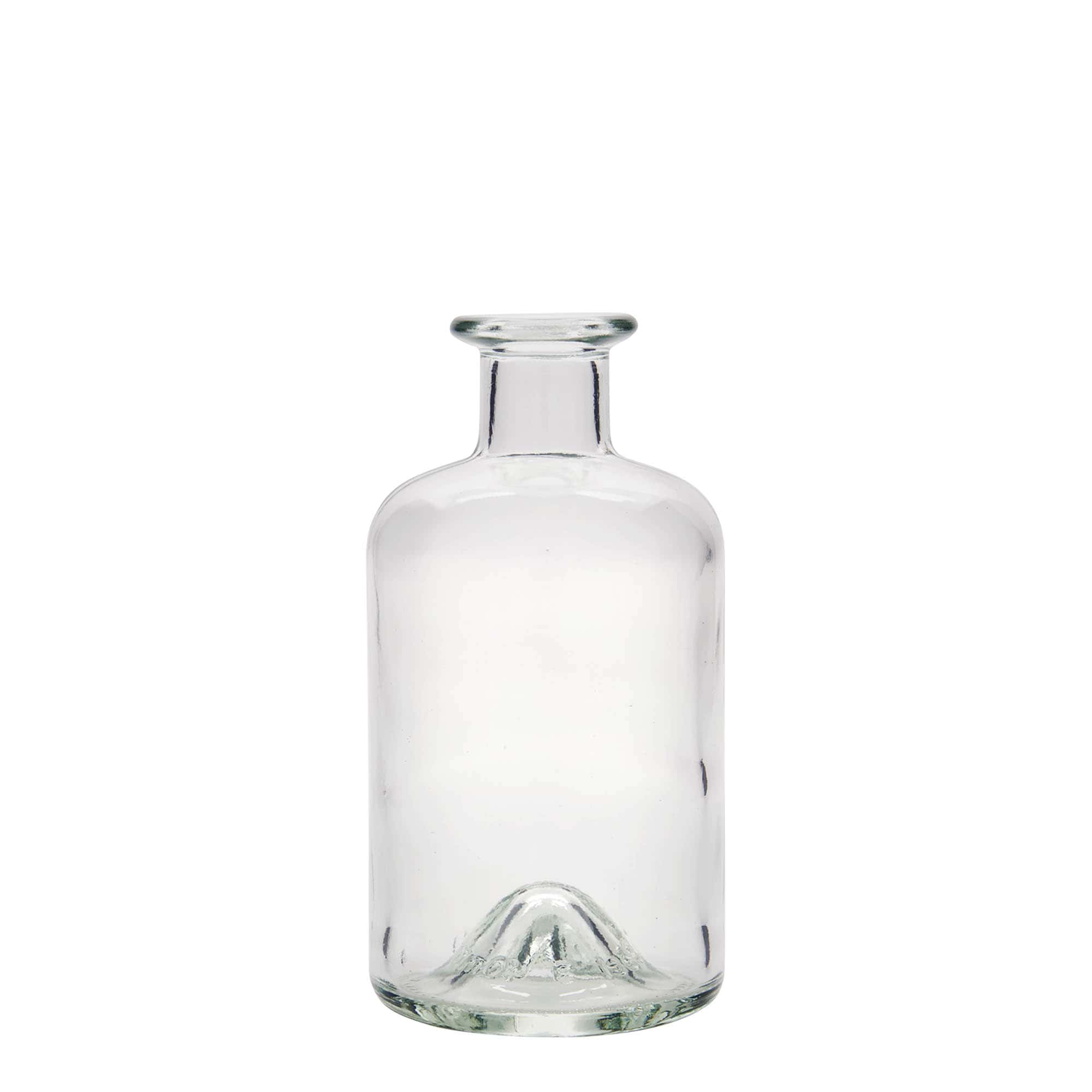 350 ml glasflaske apoteker, munding: kork