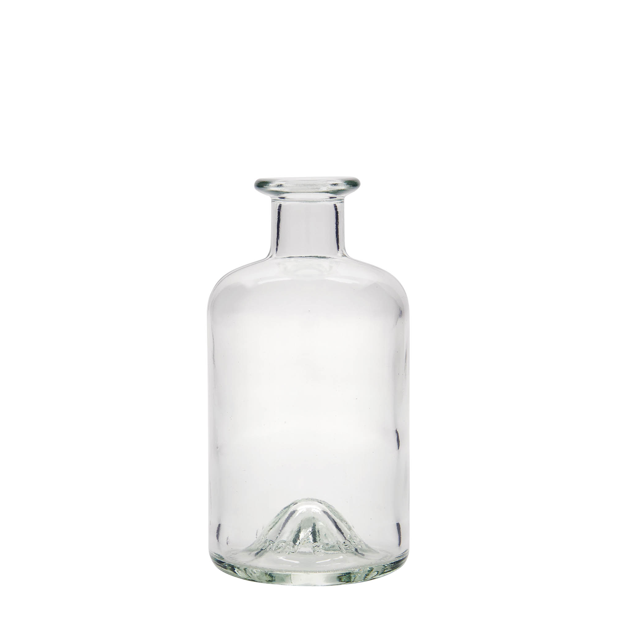 350 ml glasflaske apoteker, munding: kork