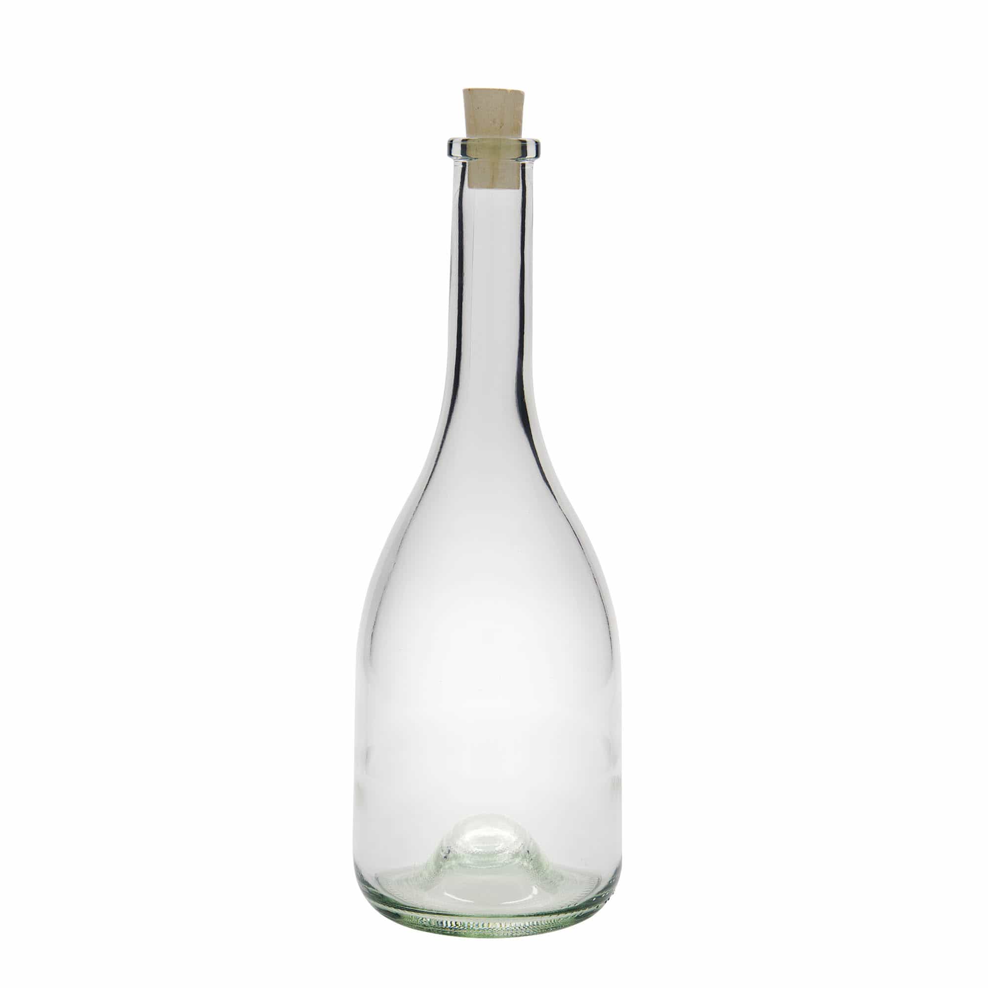 750 ml glasflaske 'Rustica', åbning: kork