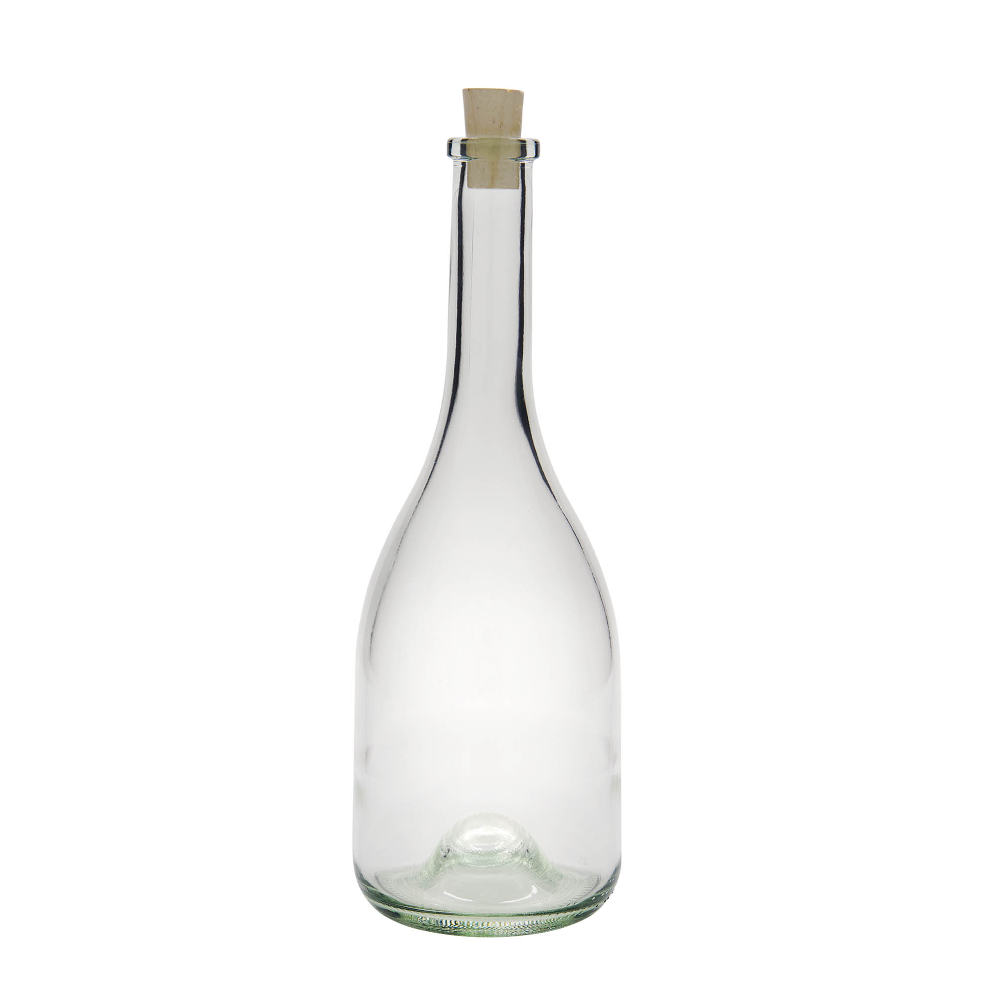 750 ml glasflaske 'Rustica', åbning: kork