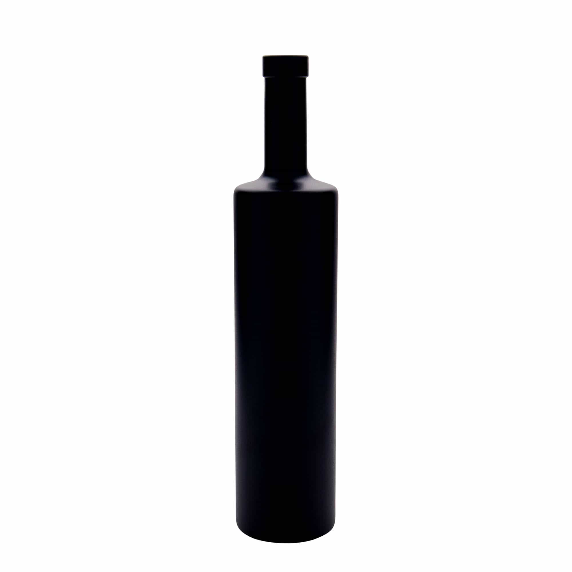 700 ml glasflaske 'Centurio', sort, åbning: Kork 700 ml glasflaske 'Centurio', sort, åbning: Kork