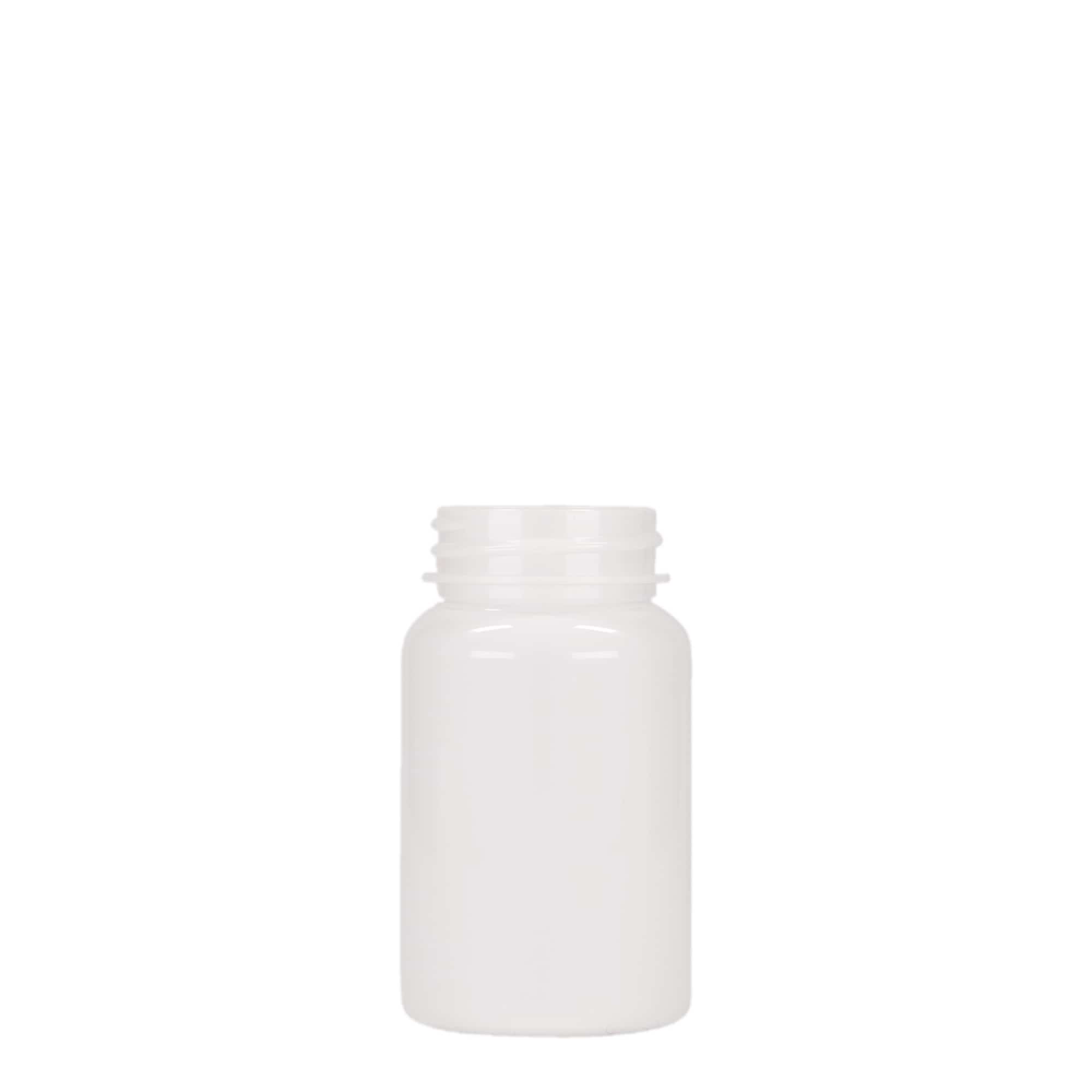 75 ml PET-beholder, plast, hvid, åbning: 38/400